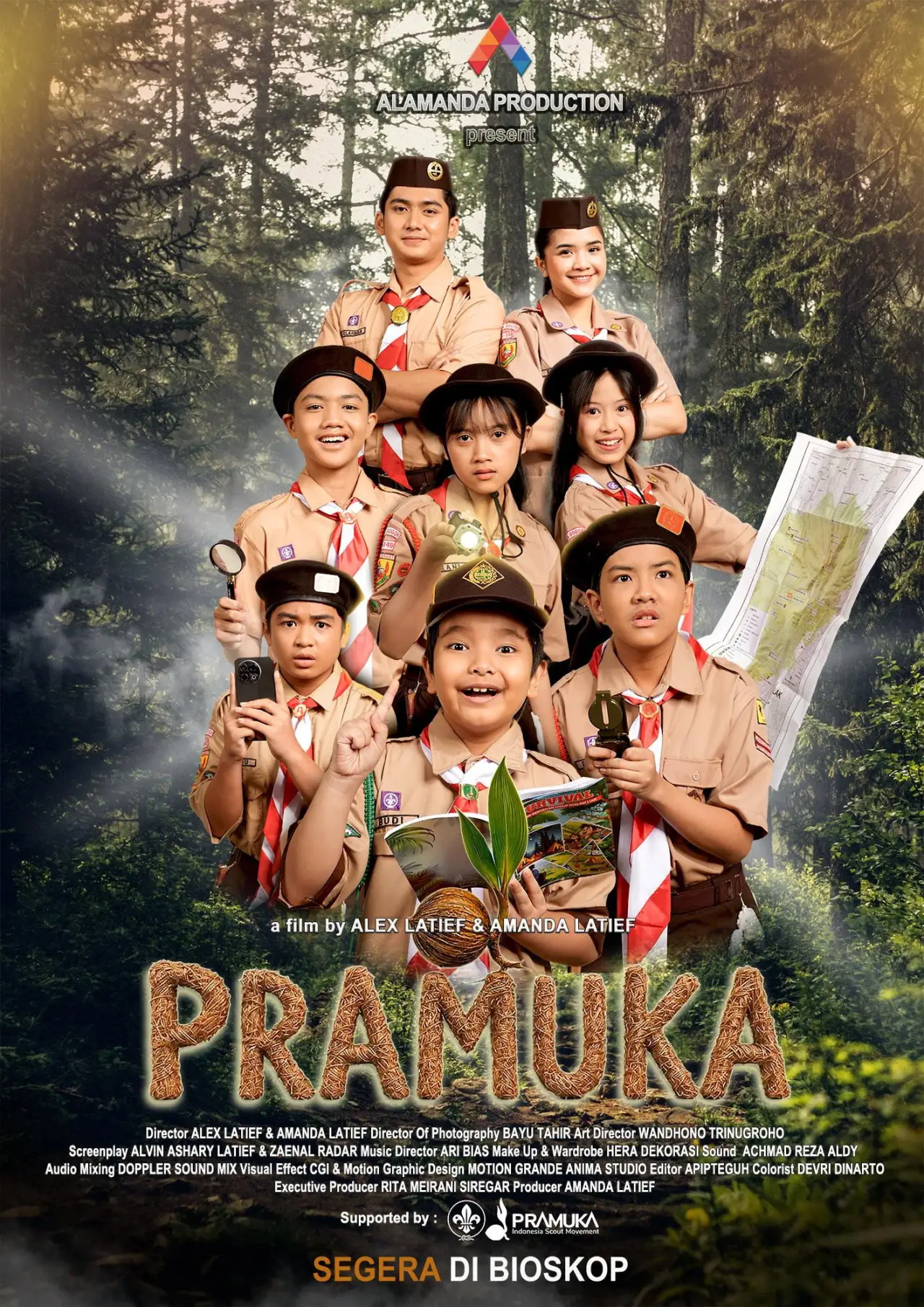 Movie poster "Pramuka"
