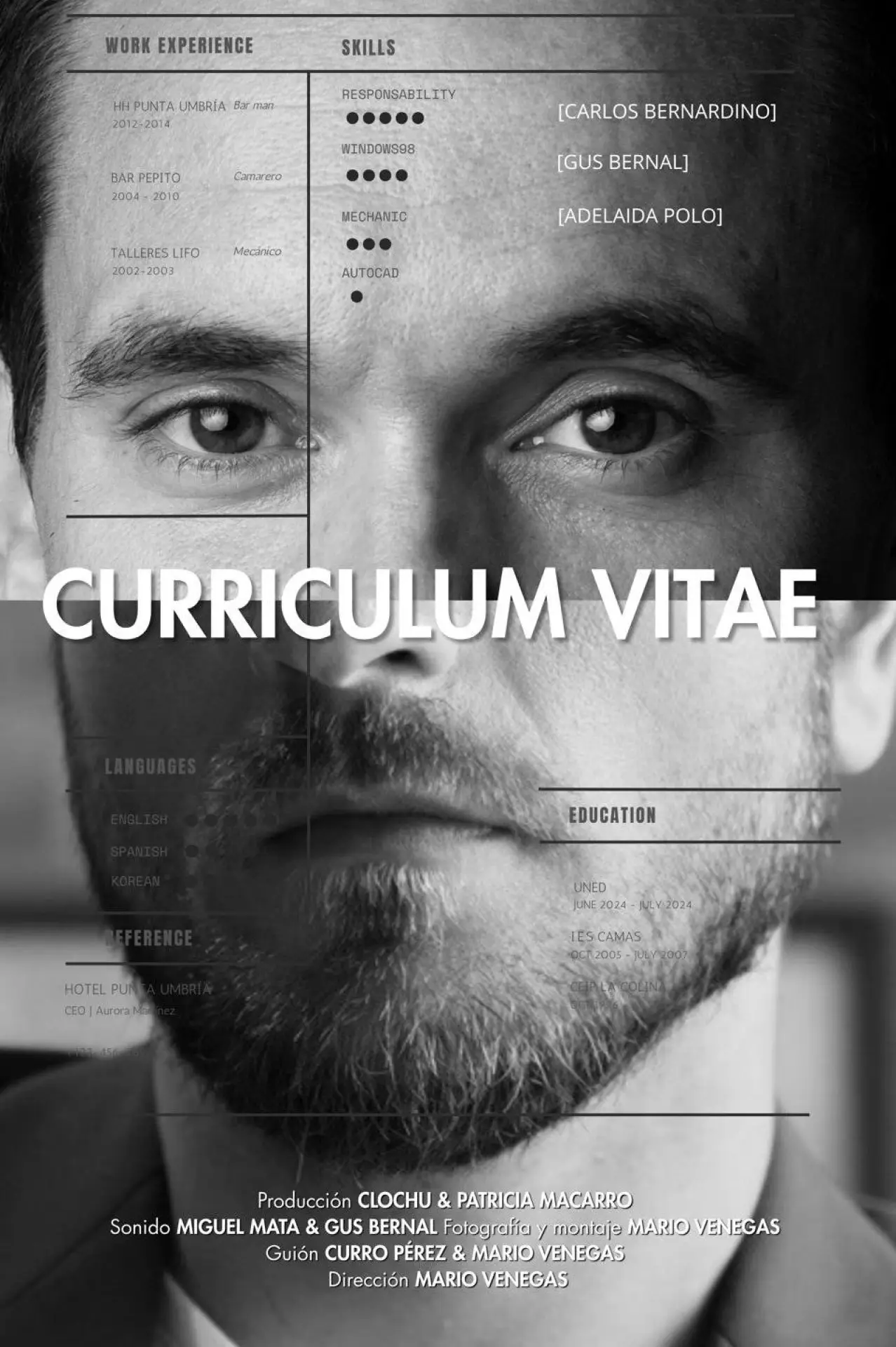 Movie poster "Curriculum Vitae"