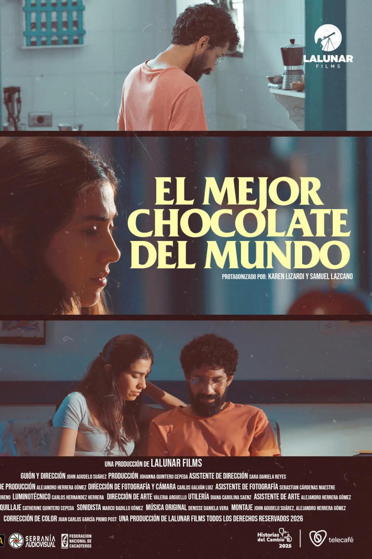 Movie poster "El Mejor Chocolate del Mundo"