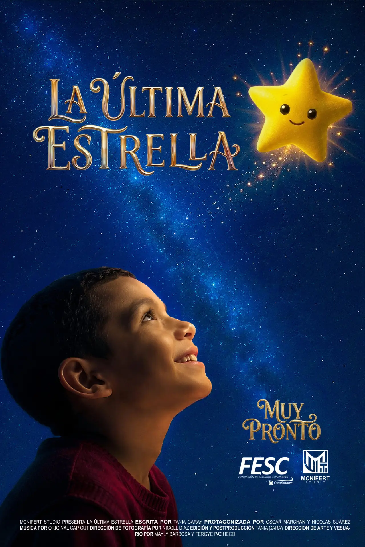 Movie poster "La última estrella"