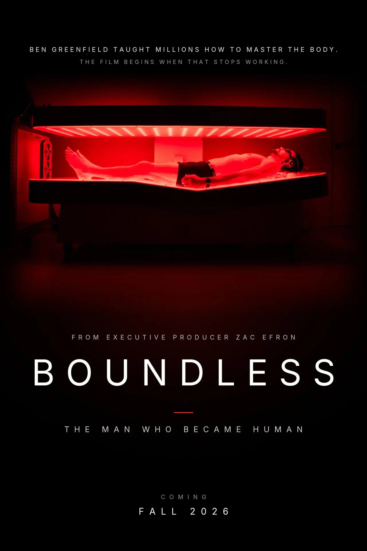 Movie poster "Boundless: The Man Who Became Human"
