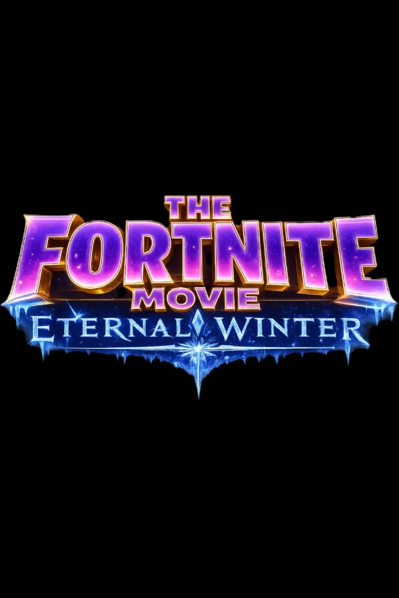 Movie poster "The Fortnite Movie: Eternal Winter"