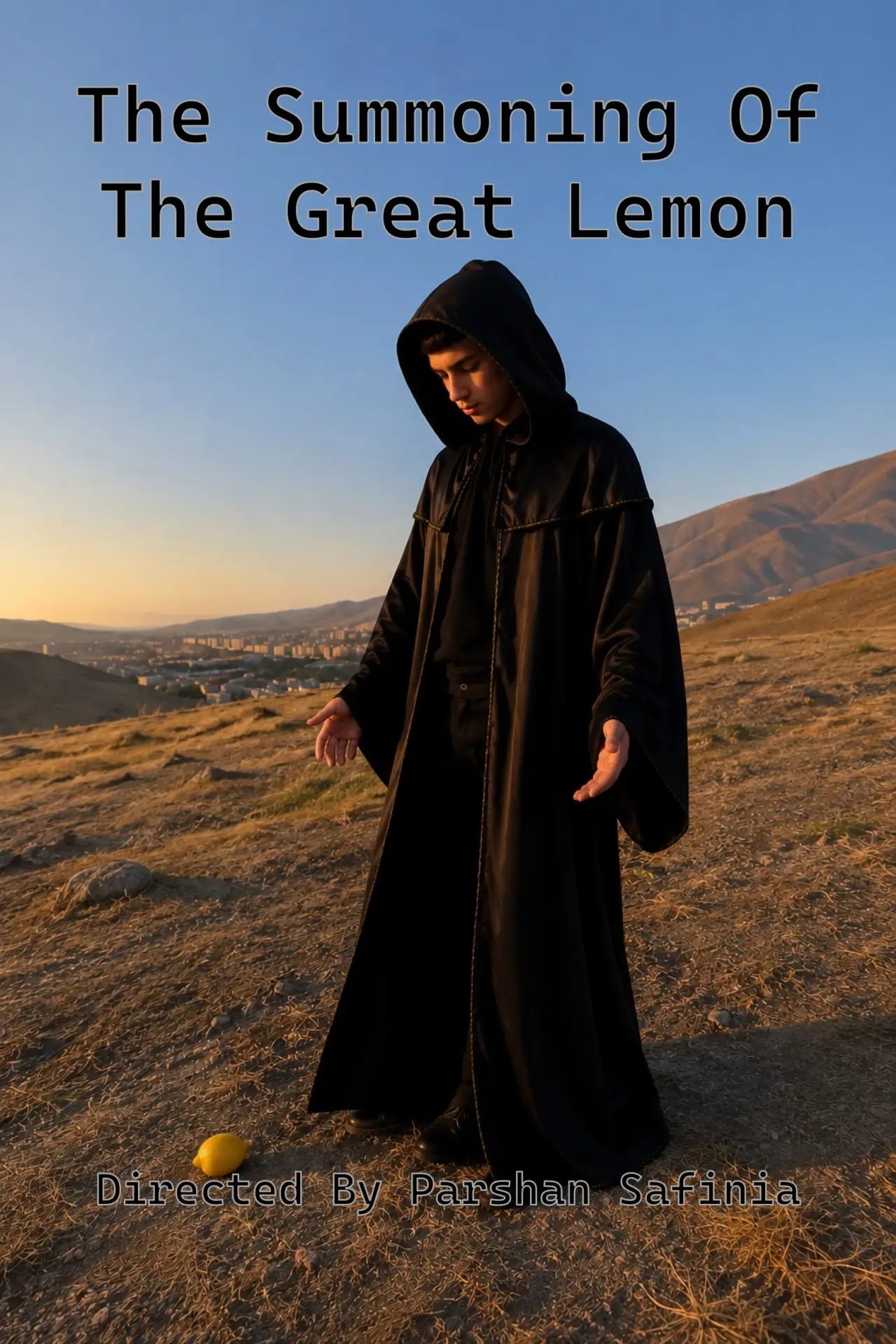 Movie poster "The Summoning of the Great Lemon"