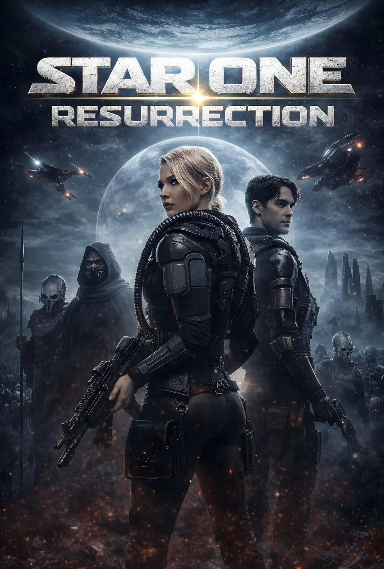 Movie poster "Star One: Resurrection"