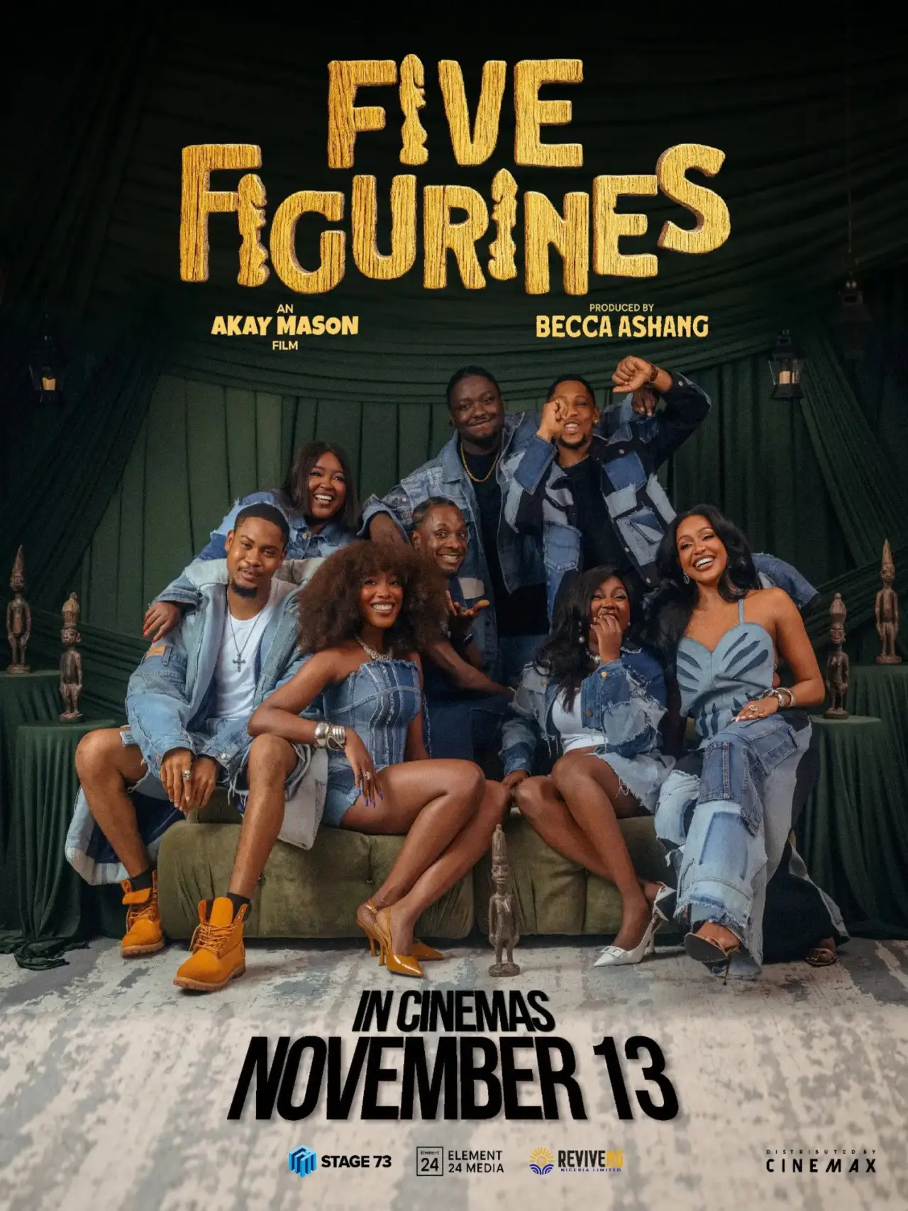 Movie poster "Five Figurines"
