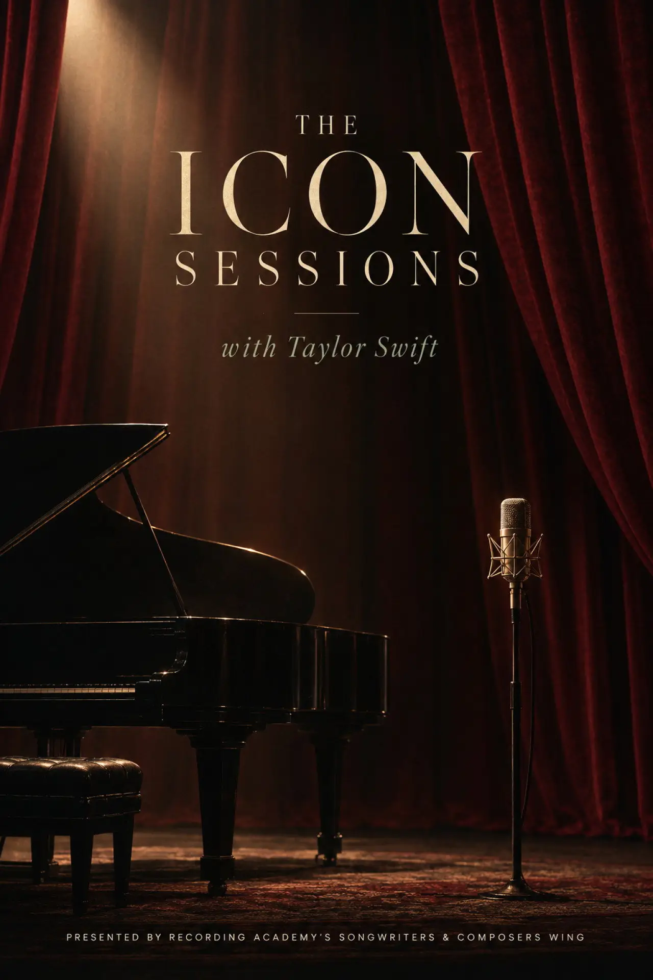 Movie poster "The Icon Sessions with Taylor Swift"