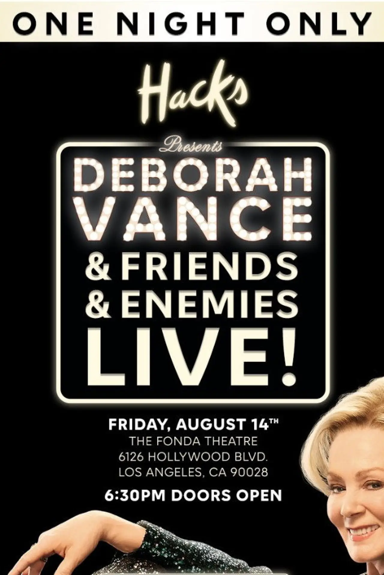 Movie poster "Deborah Vance and Friends"