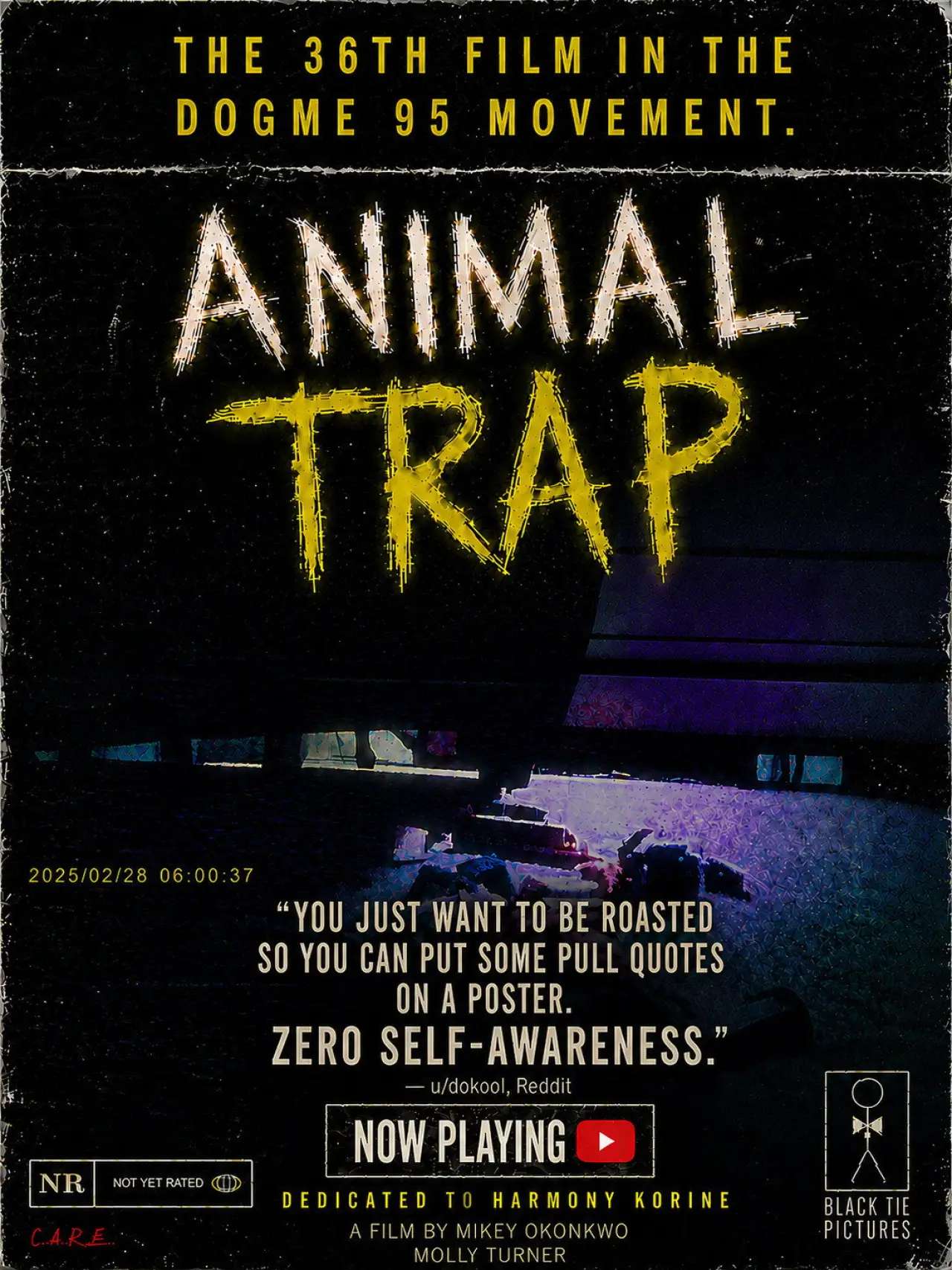 Movie poster "Animal Trap"