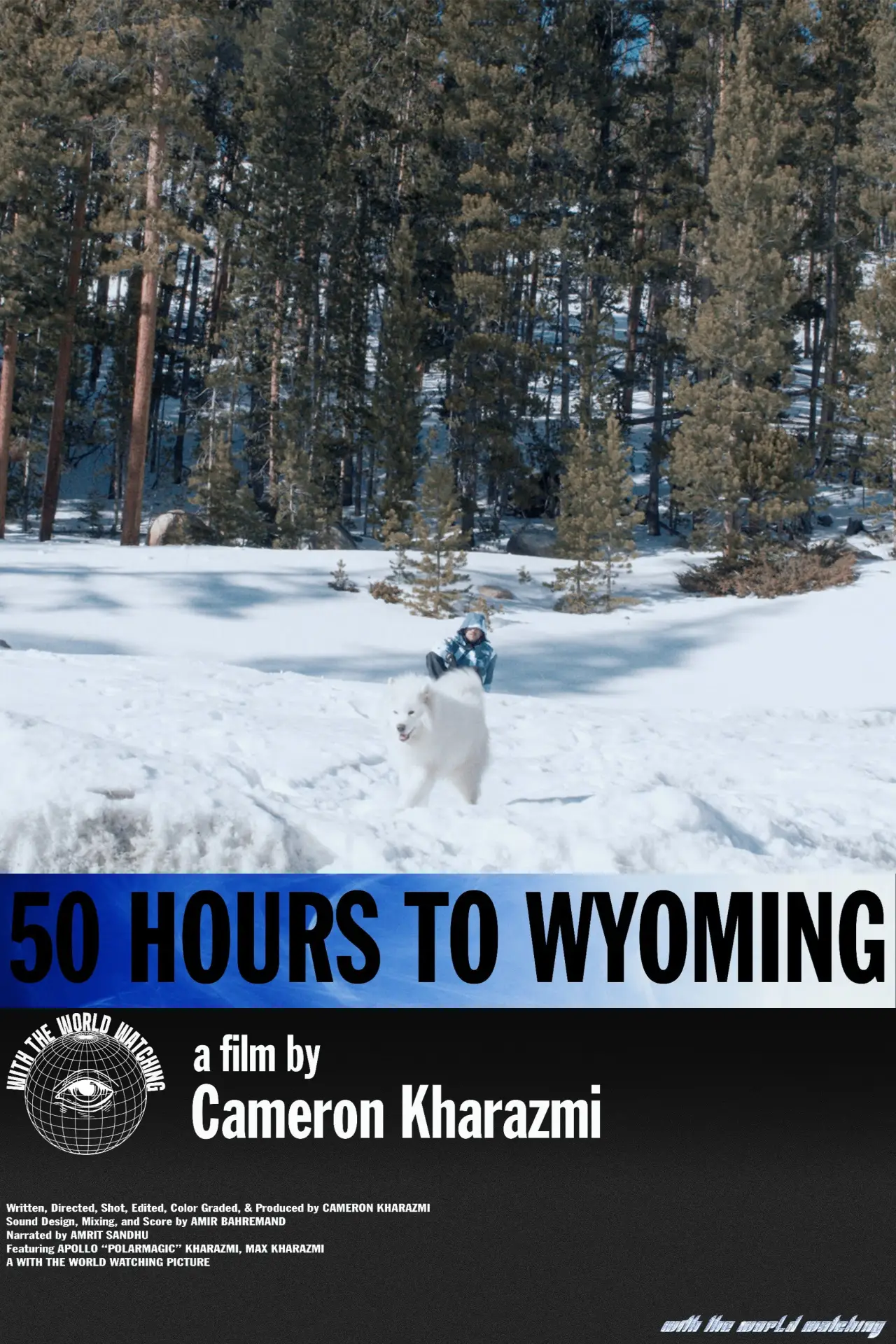 Movie poster "50 Hours to Wyoming"