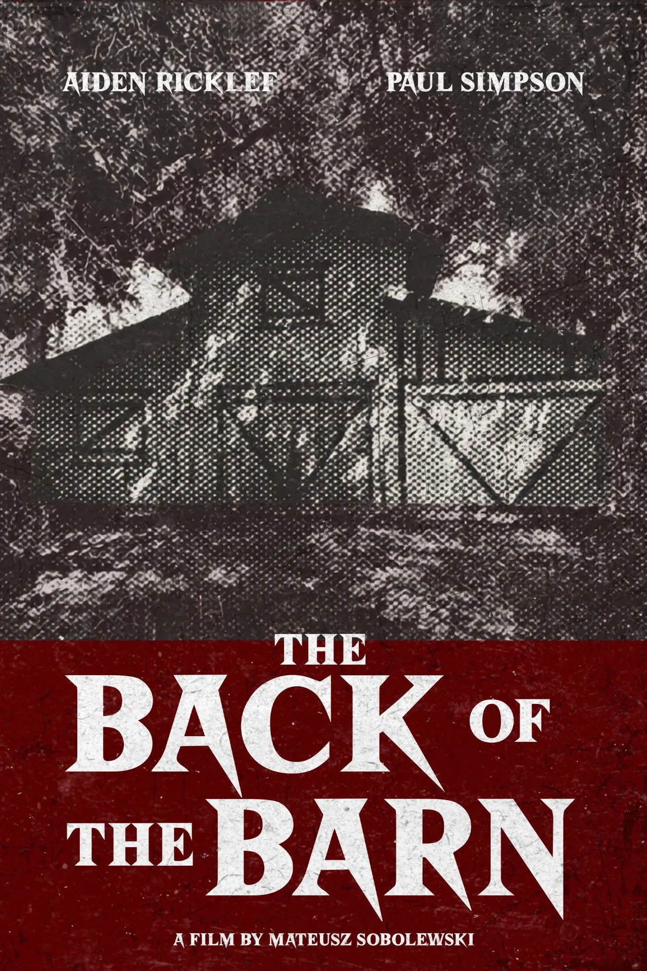 Movie poster "The Back of the Barn"