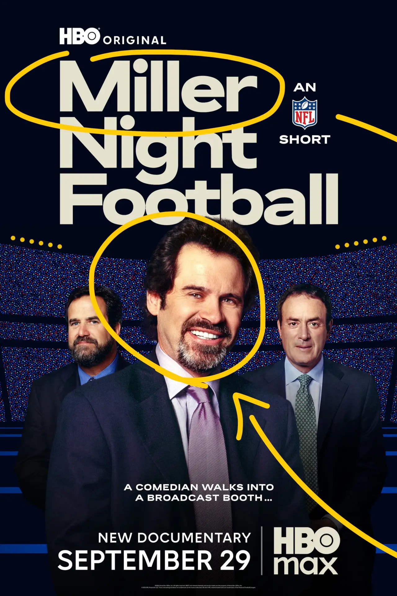 Movie poster "Miller Night Football"