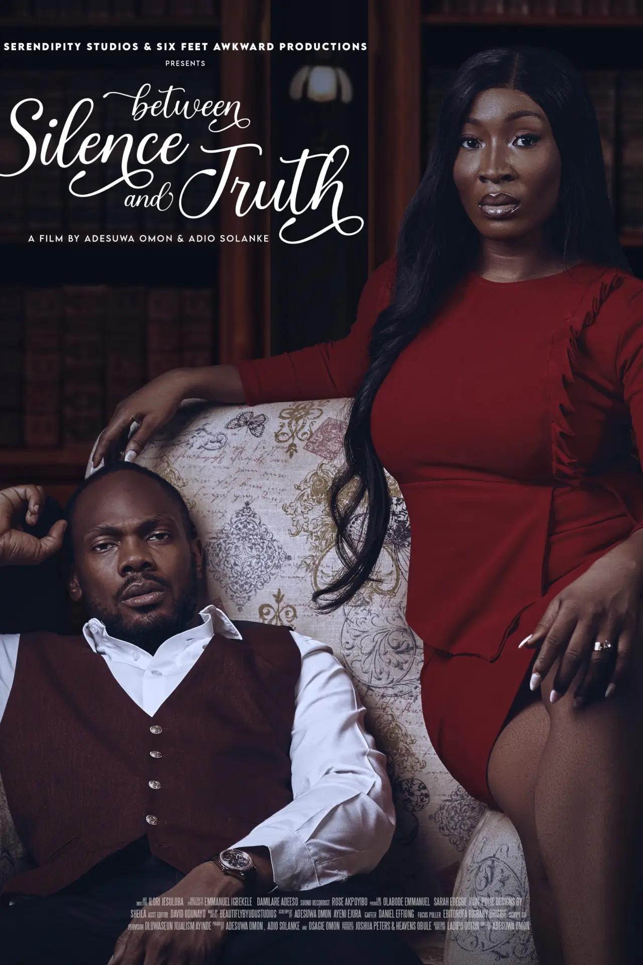 Movie poster "Between Silence and Truth"