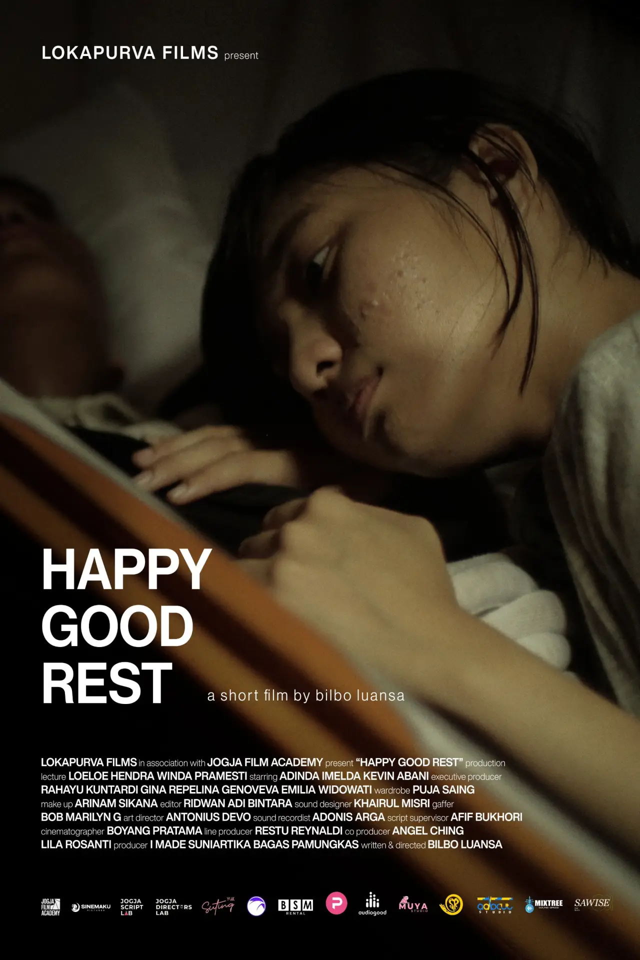 Movie poster "Happy Good Rest"