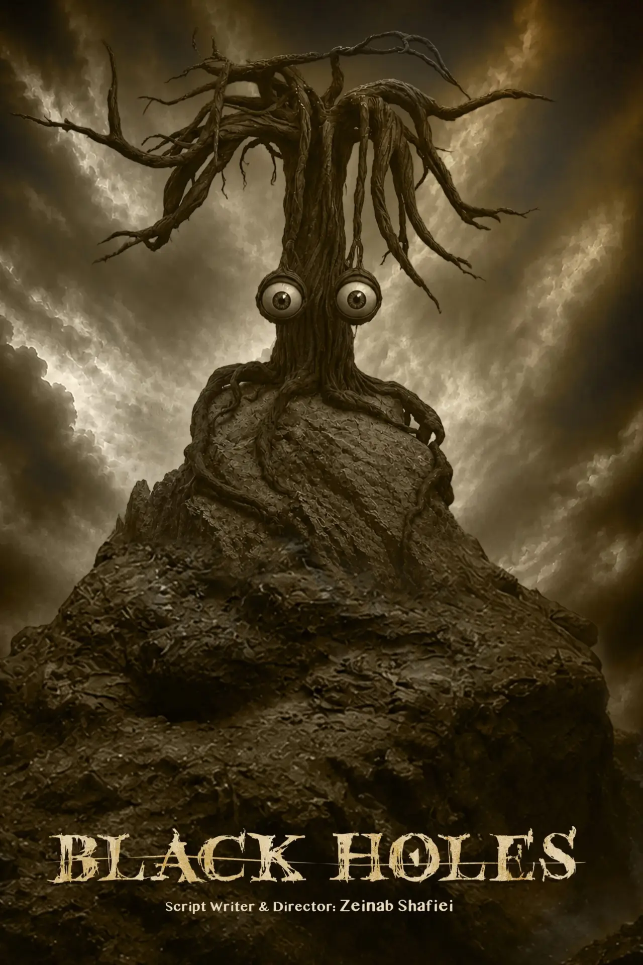 Movie poster "Black Holes"