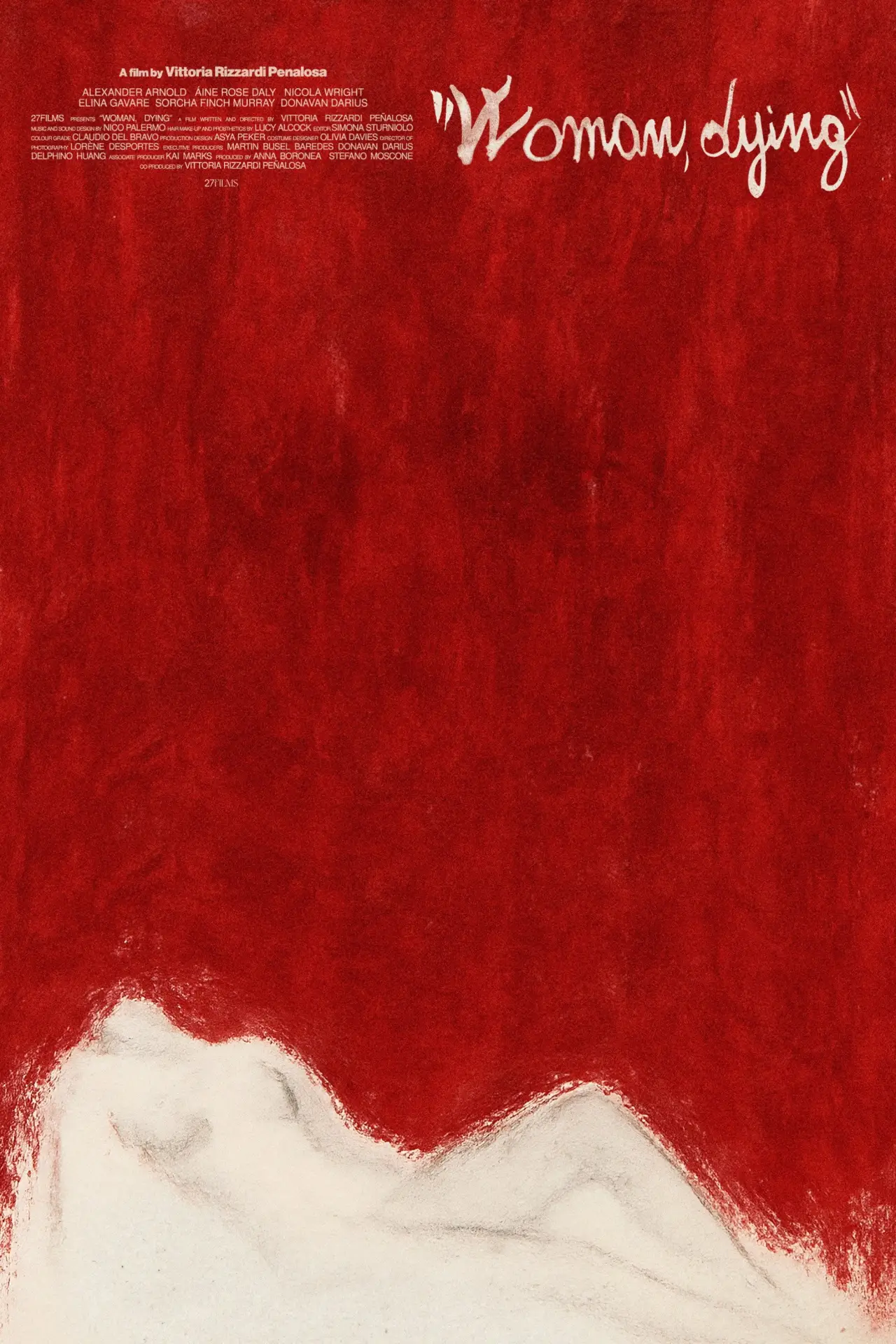 Movie poster "Woman, Dying"