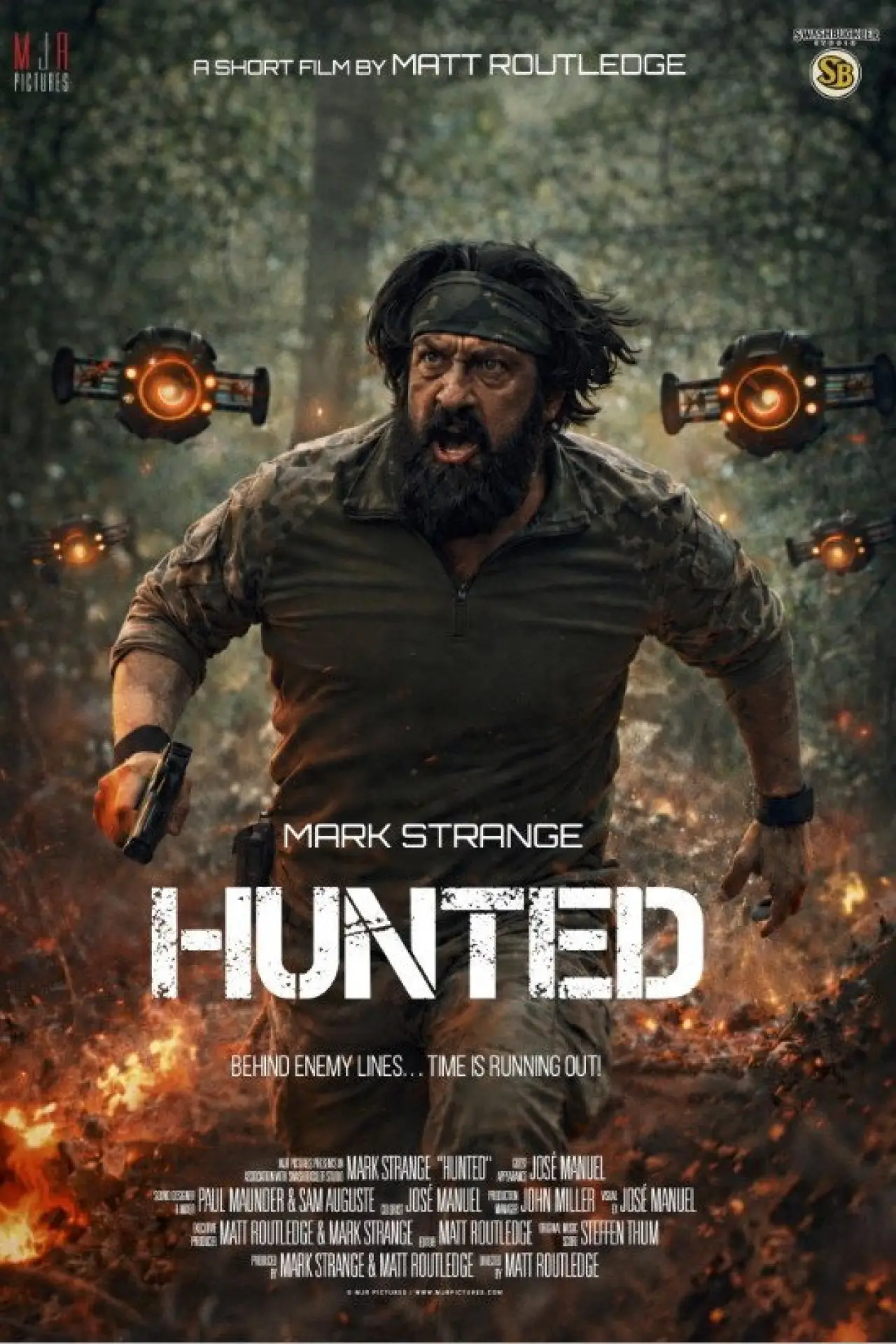 Movie poster "Hunted"