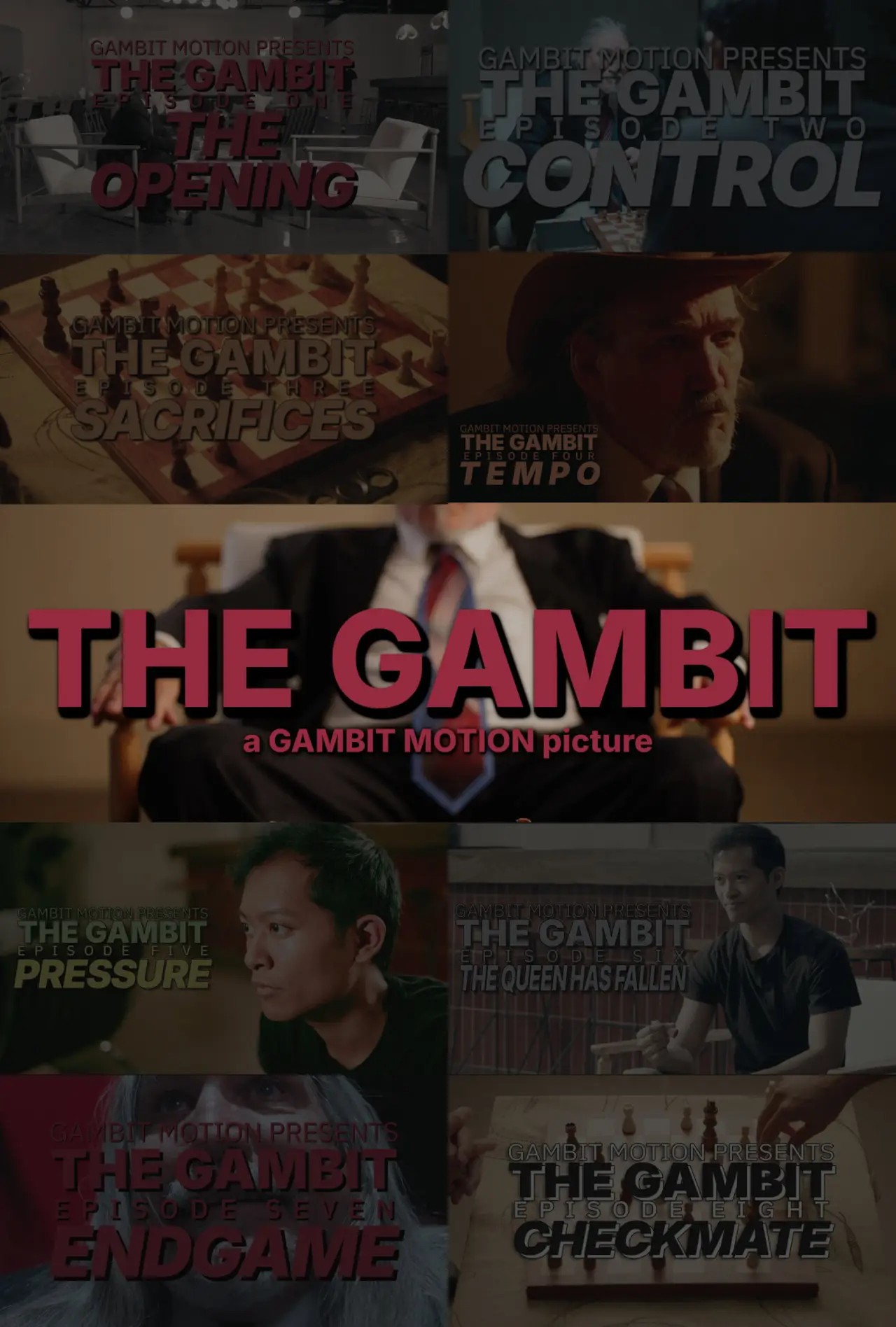 Movie poster "The Gambit"