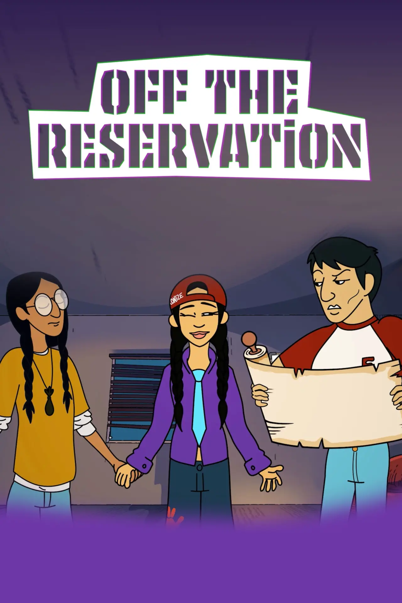 Movie poster "Off the Reservation"