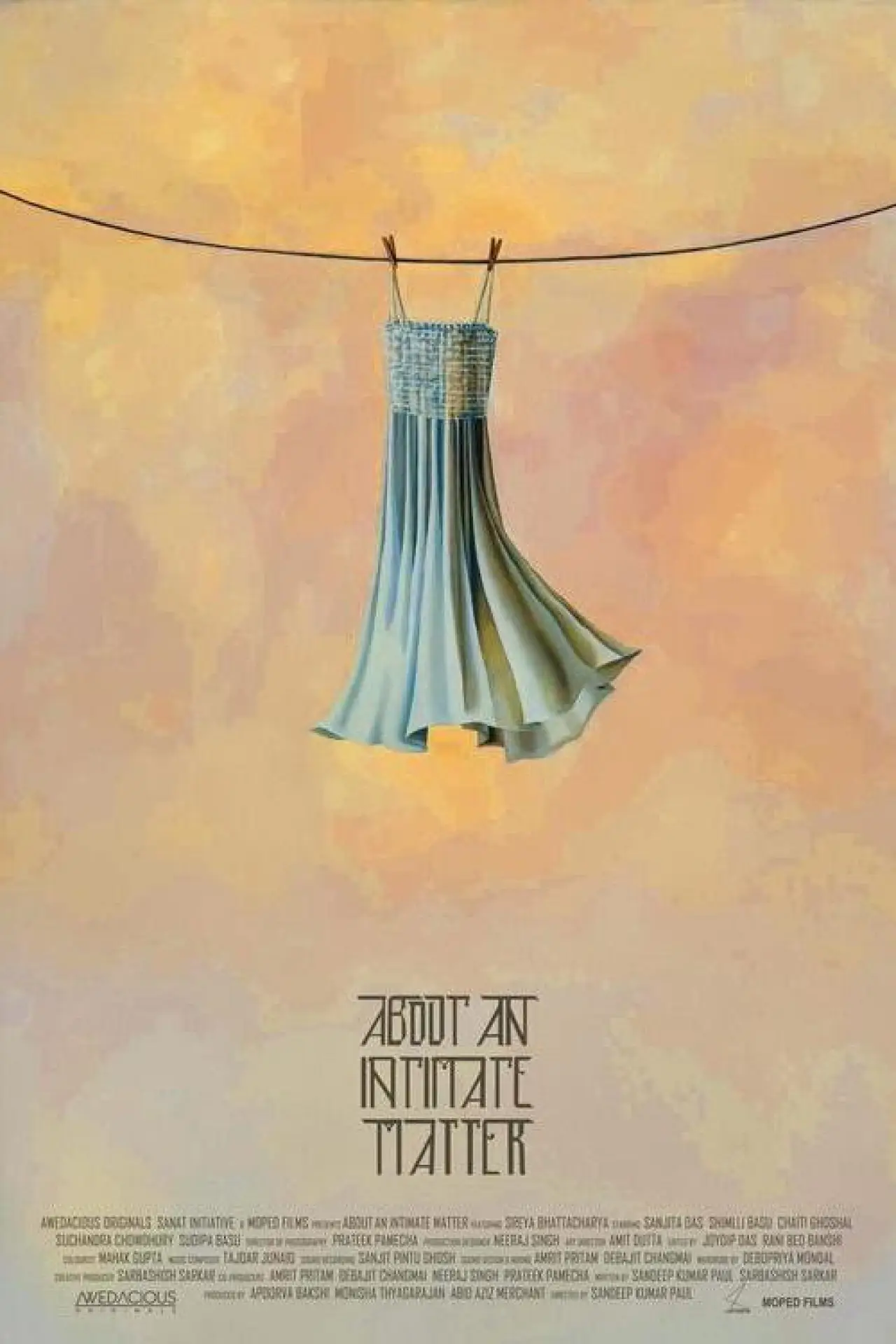 Movie poster "About an Intimate Matter"