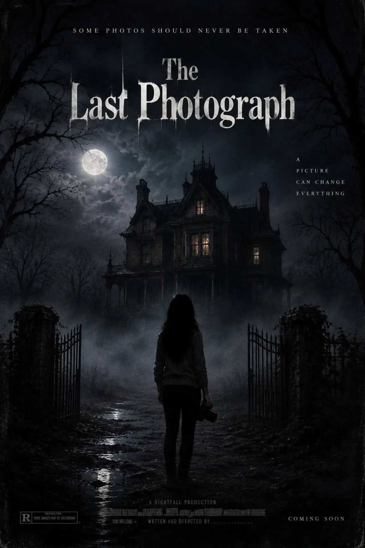 Movie poster "The Last Photograph — الصورة الأخيرة"