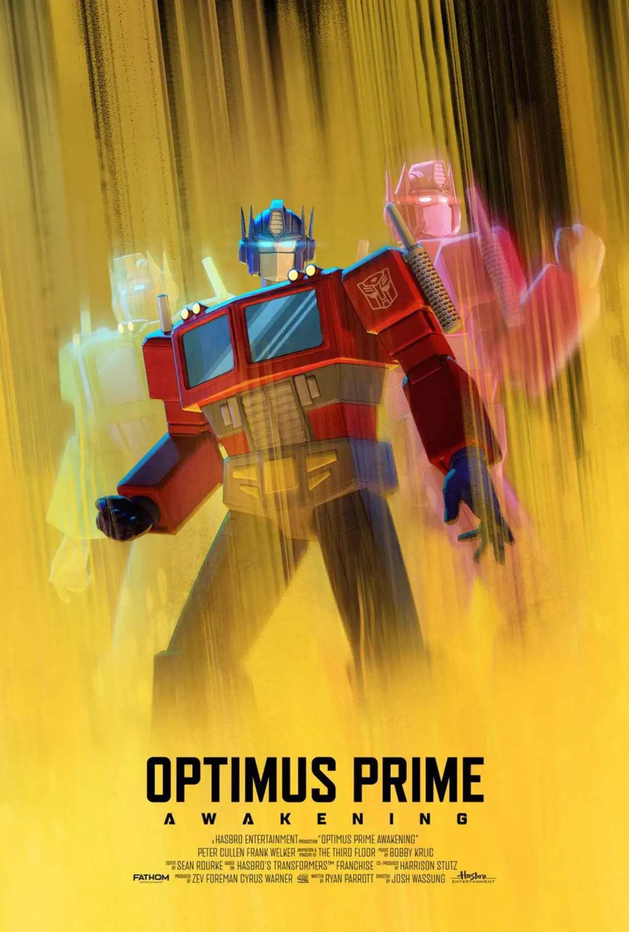 Movie poster "Optimus Prime Awakening"