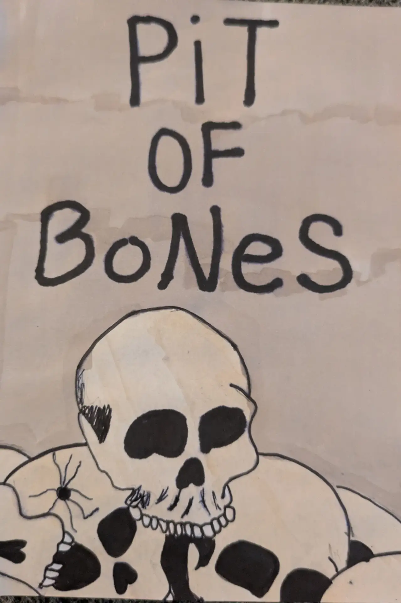 Movie poster "Pit Of Bones"