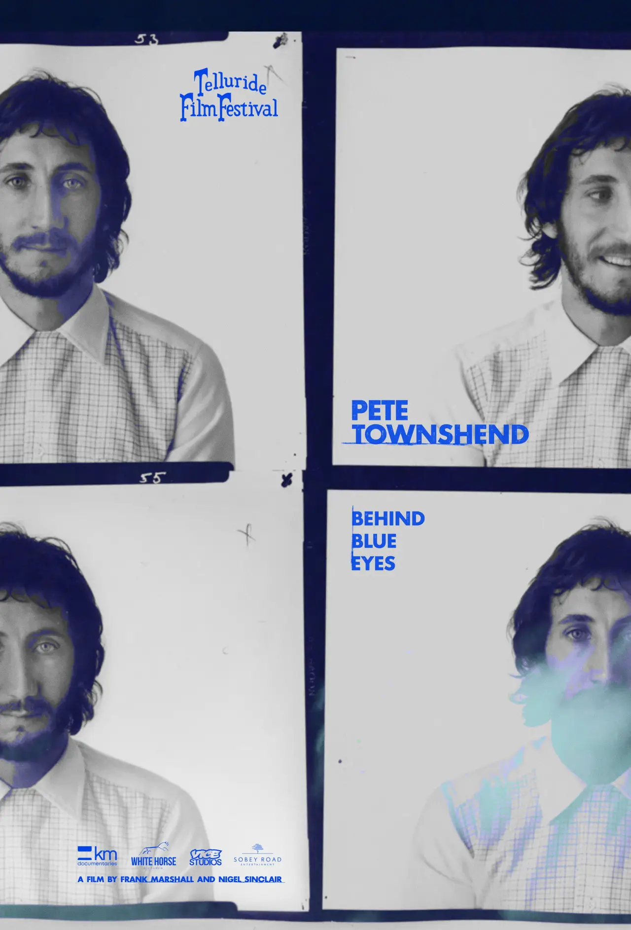 Movie poster "Pete Townshend: Behind Blue Eyes"