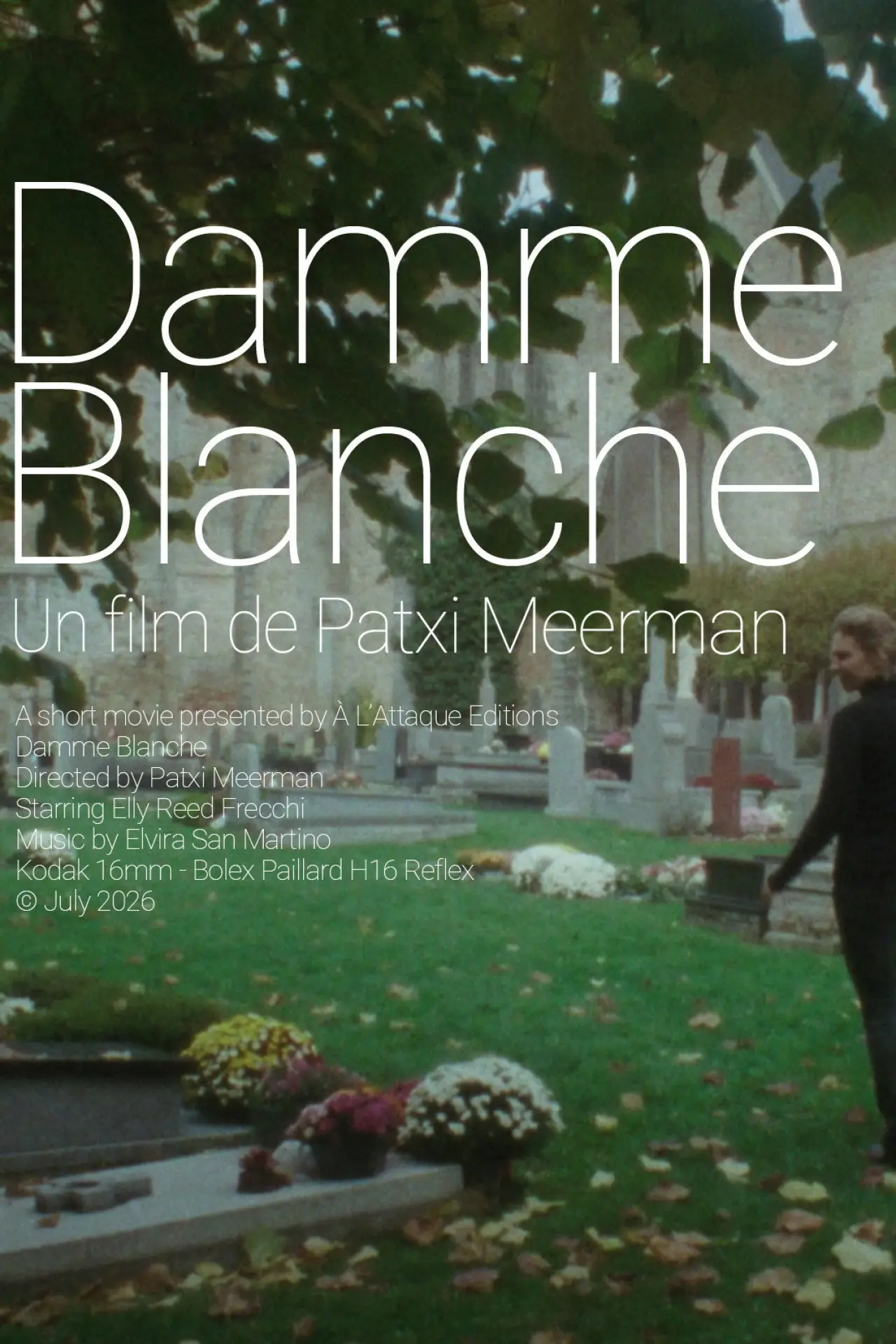 Movie poster "Damme Blanche"