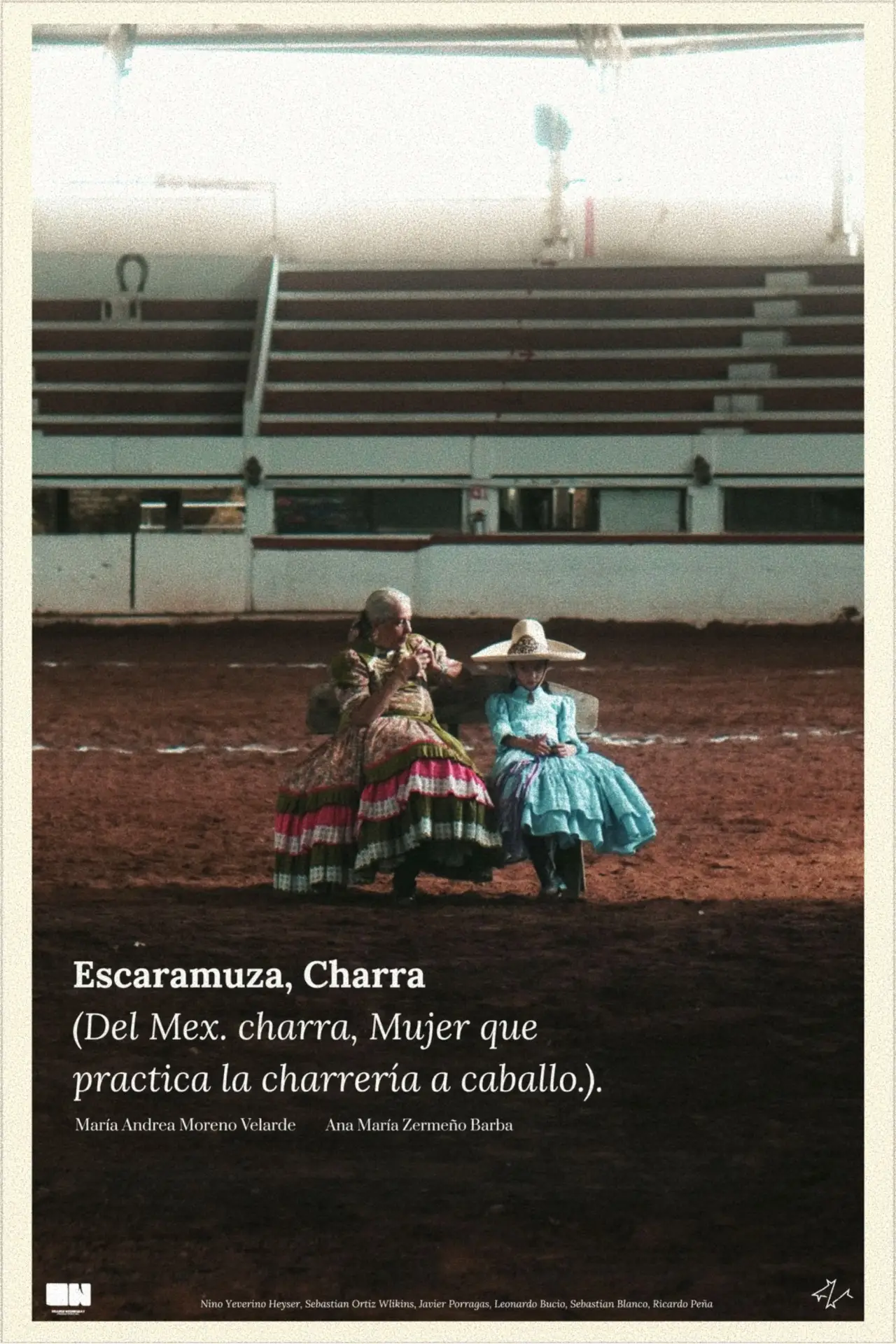 Movie poster "Escaramuza, Charra"