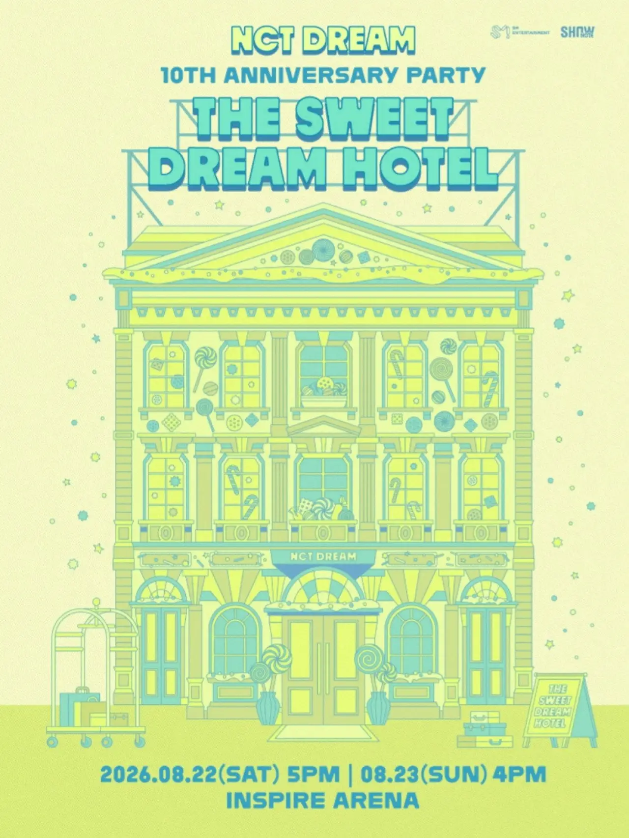 Movie poster "NCT DREAM 10TH ANNIVERSARY PARTY 