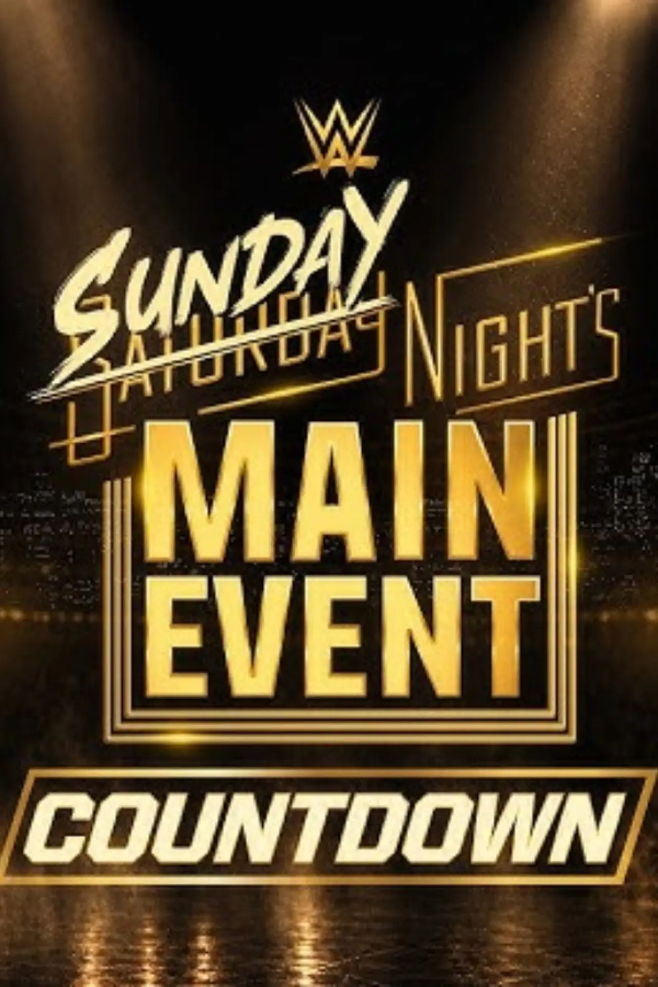 Movie poster "WWE Sunday Night