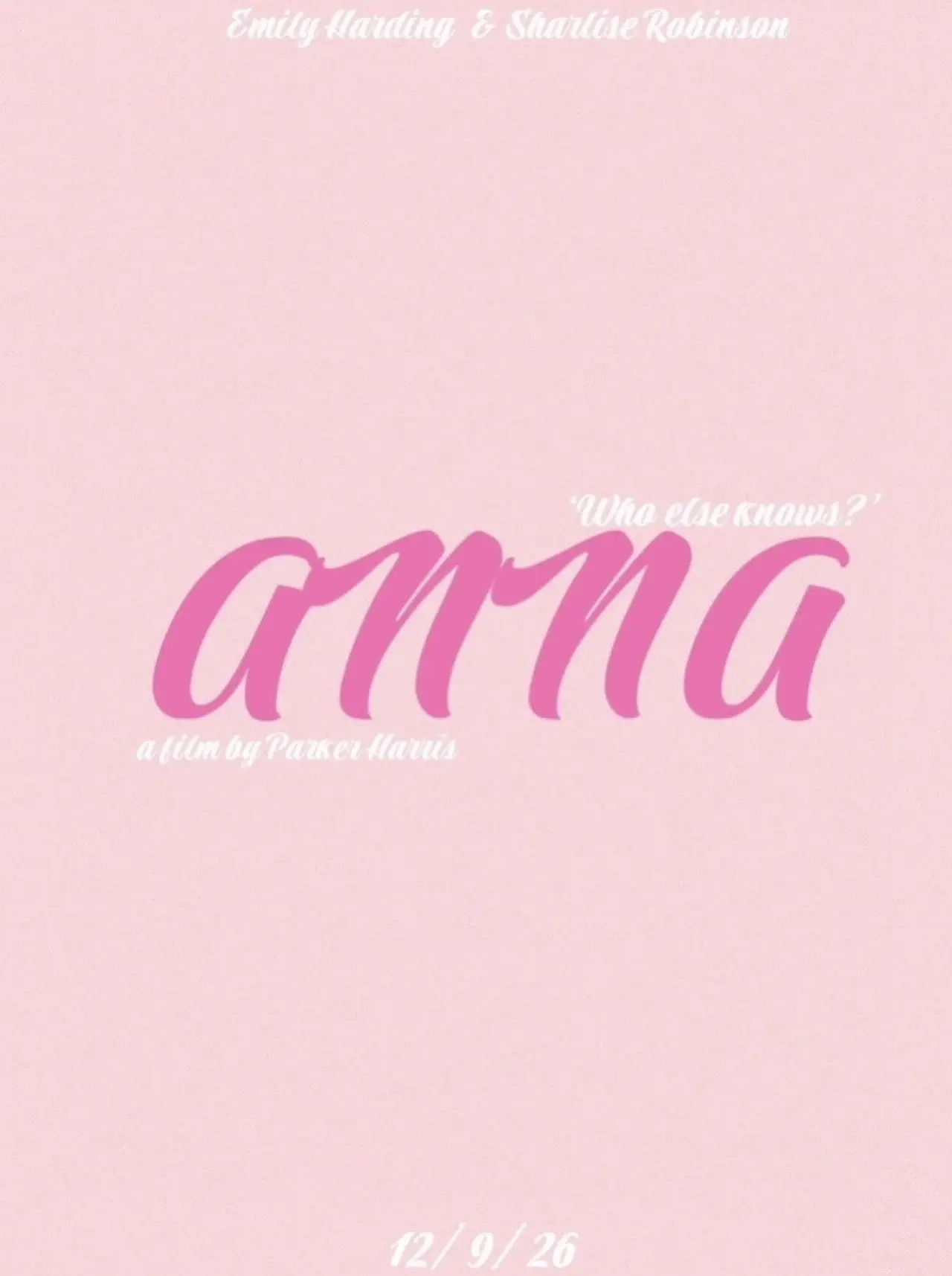 Movie poster "Anna"