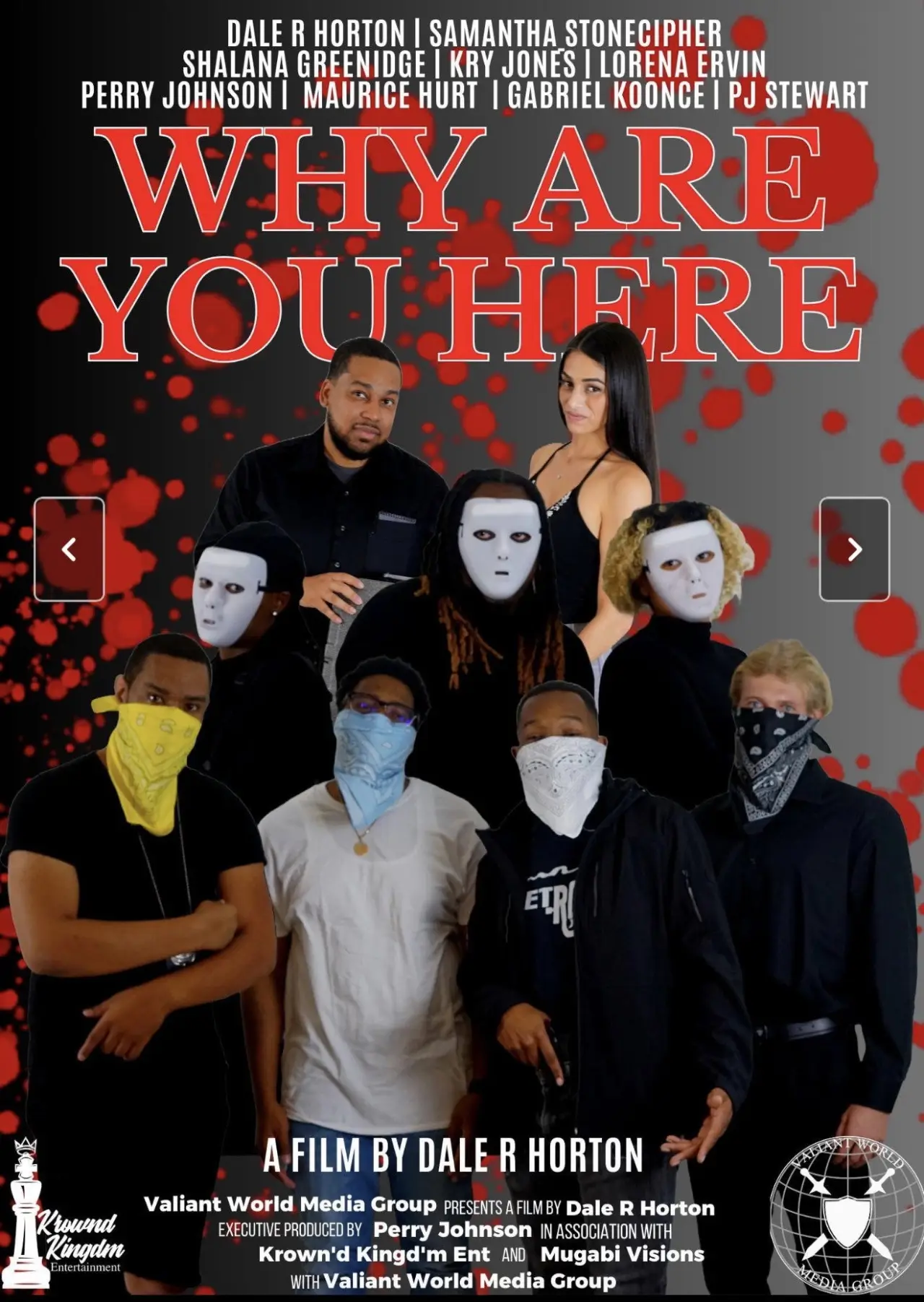 Movie poster "Why Are You Here"