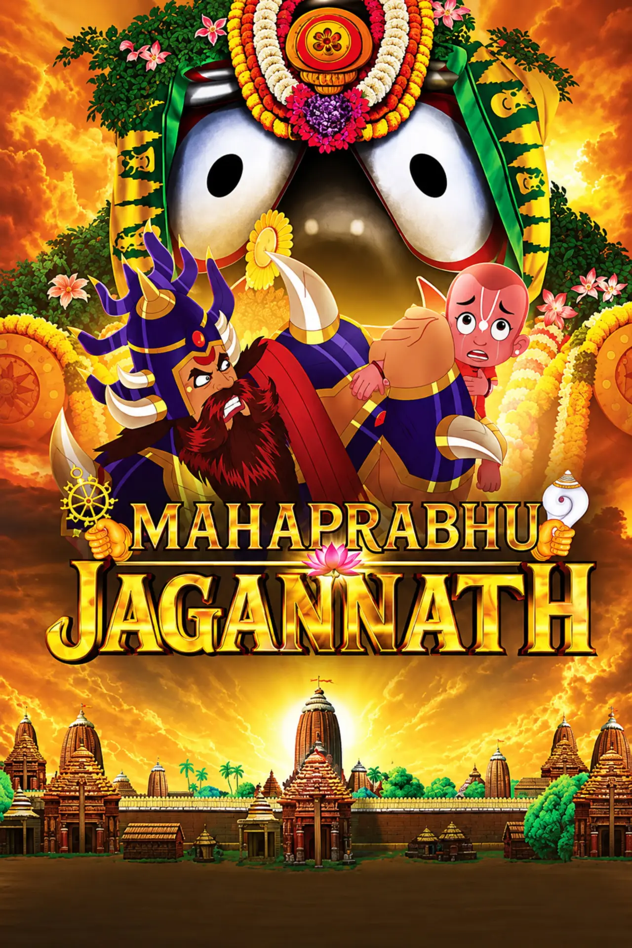 Movie poster "Mahaprabhu Jagannath"