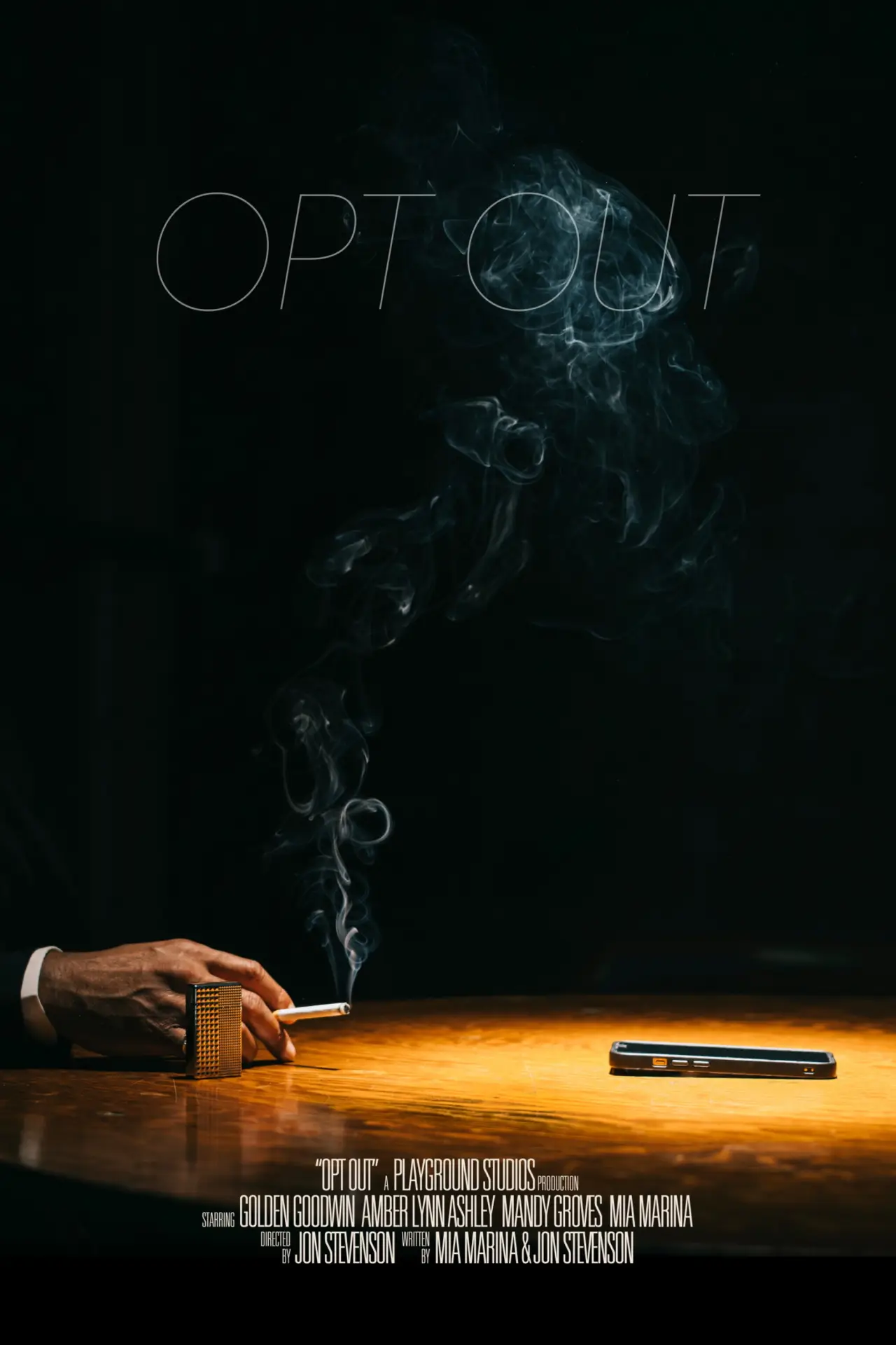Movie poster "Opt Out"