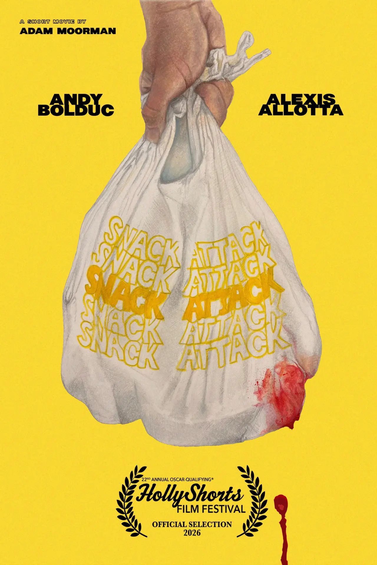 Movie poster "SNACK ATTACK"