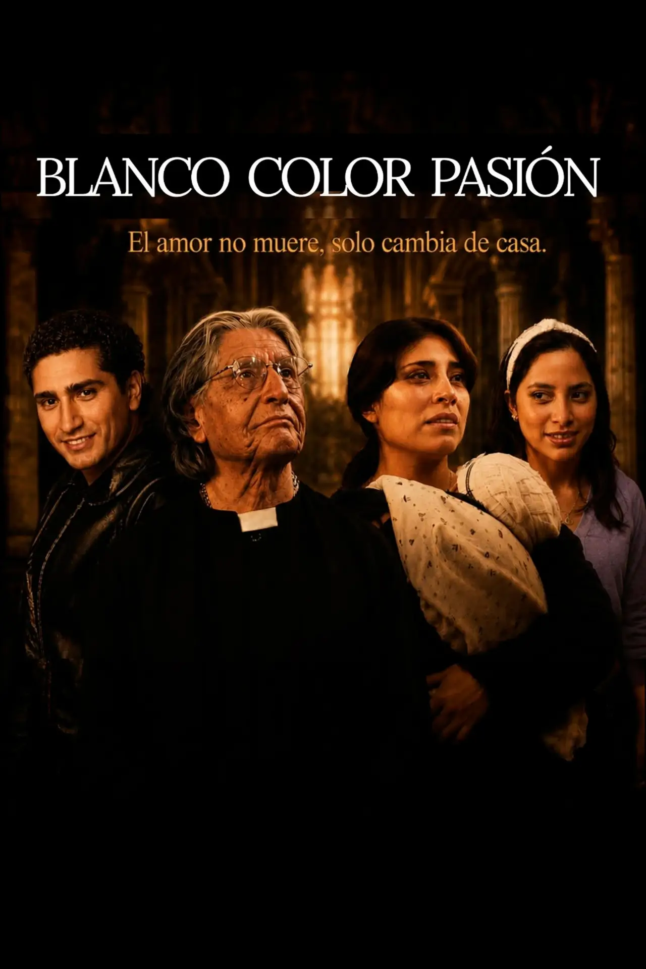 Movie poster "Blanco Color Pasión"