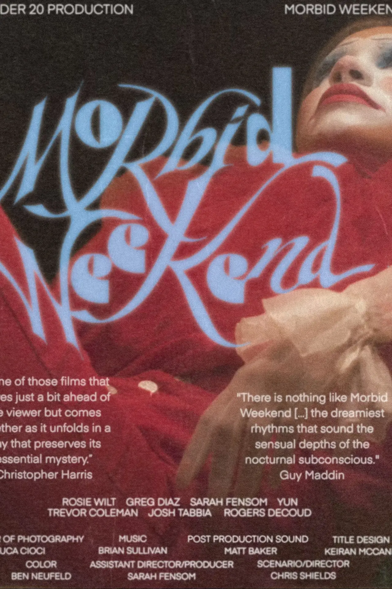 Movie poster "Morbid Weekend"