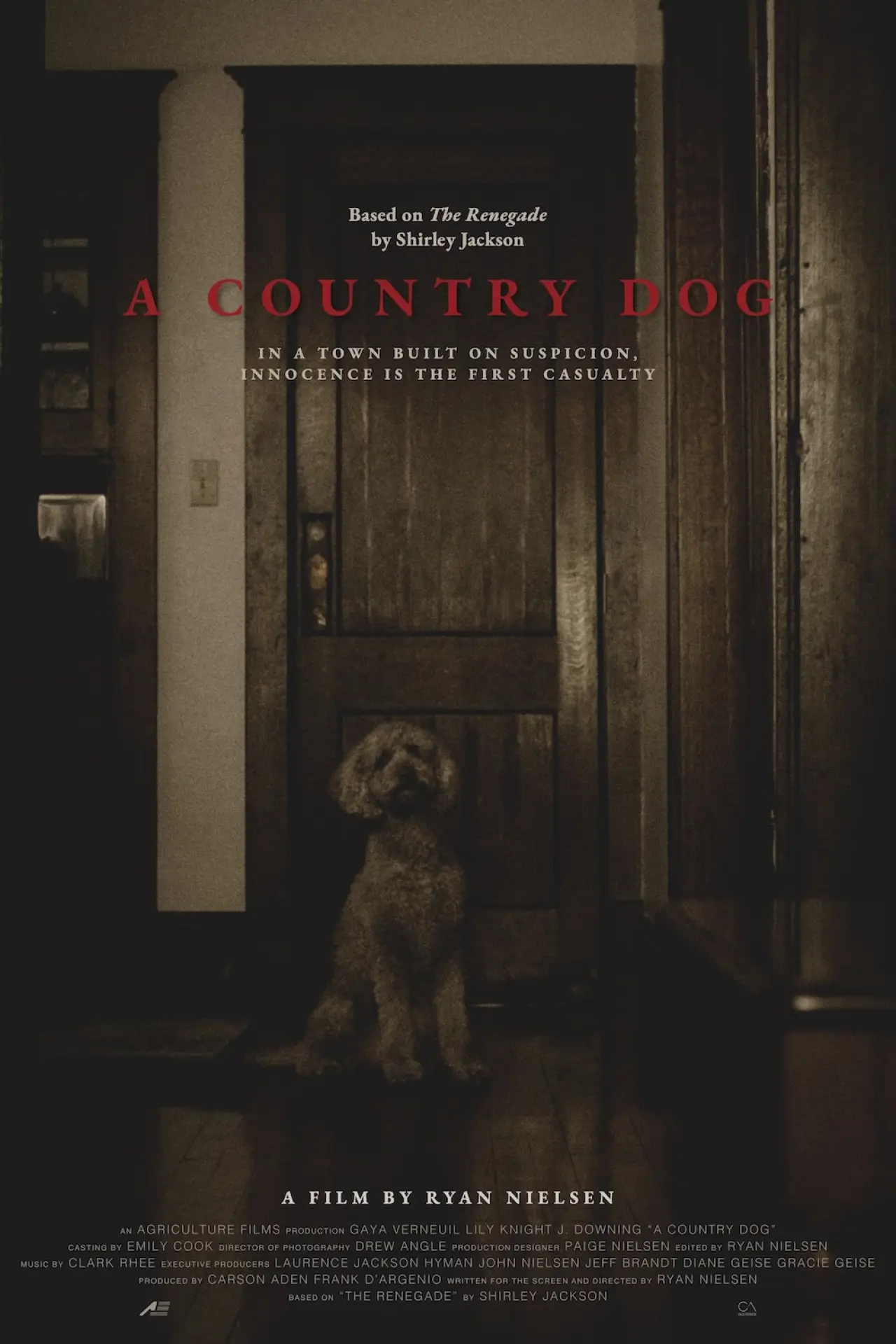 Movie poster "A Country Dog"
