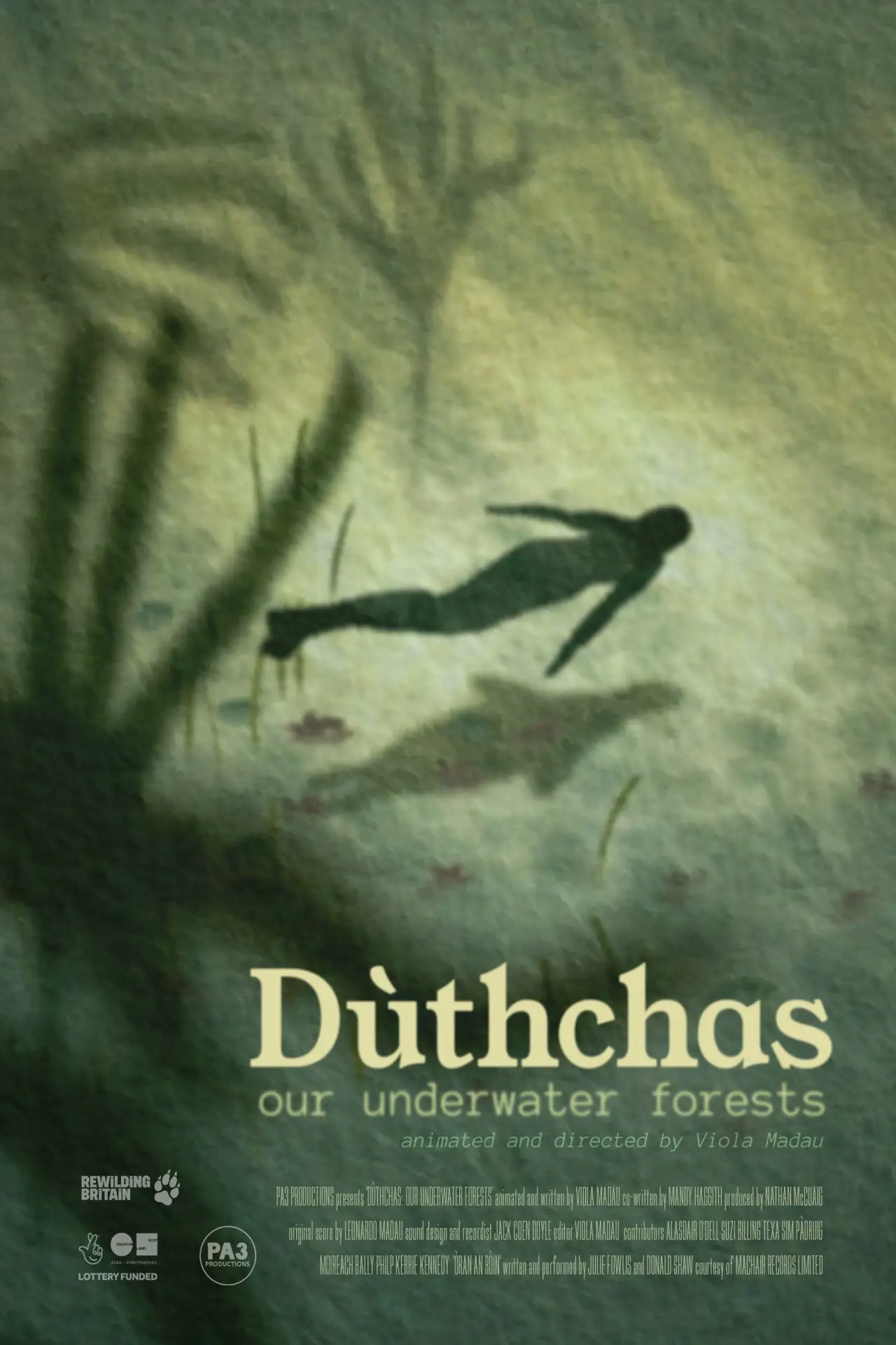 Movie poster "Dùthchas: Our Underwater Forests"