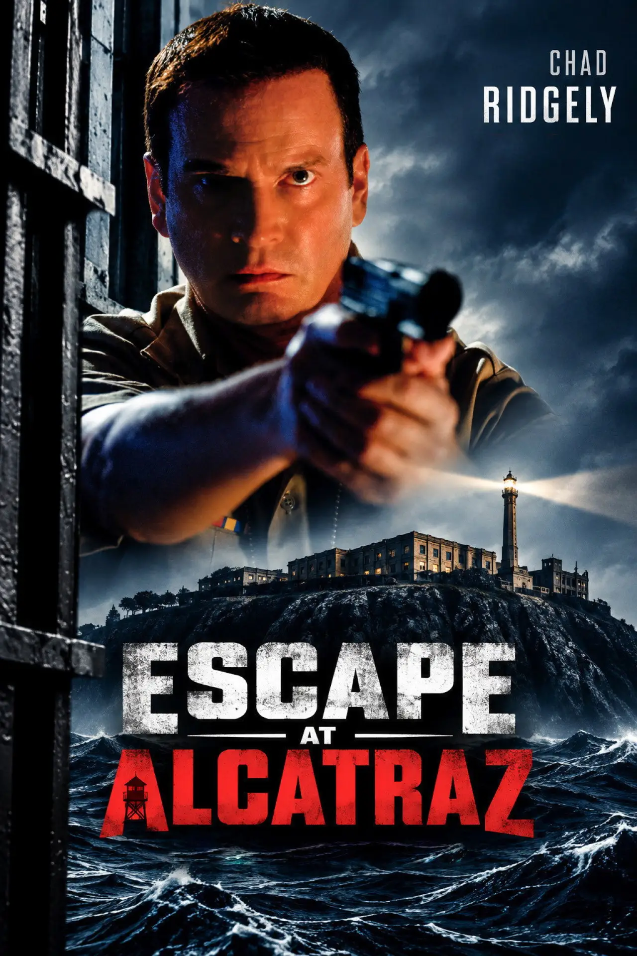 Movie poster "Escape at Alcatraz"