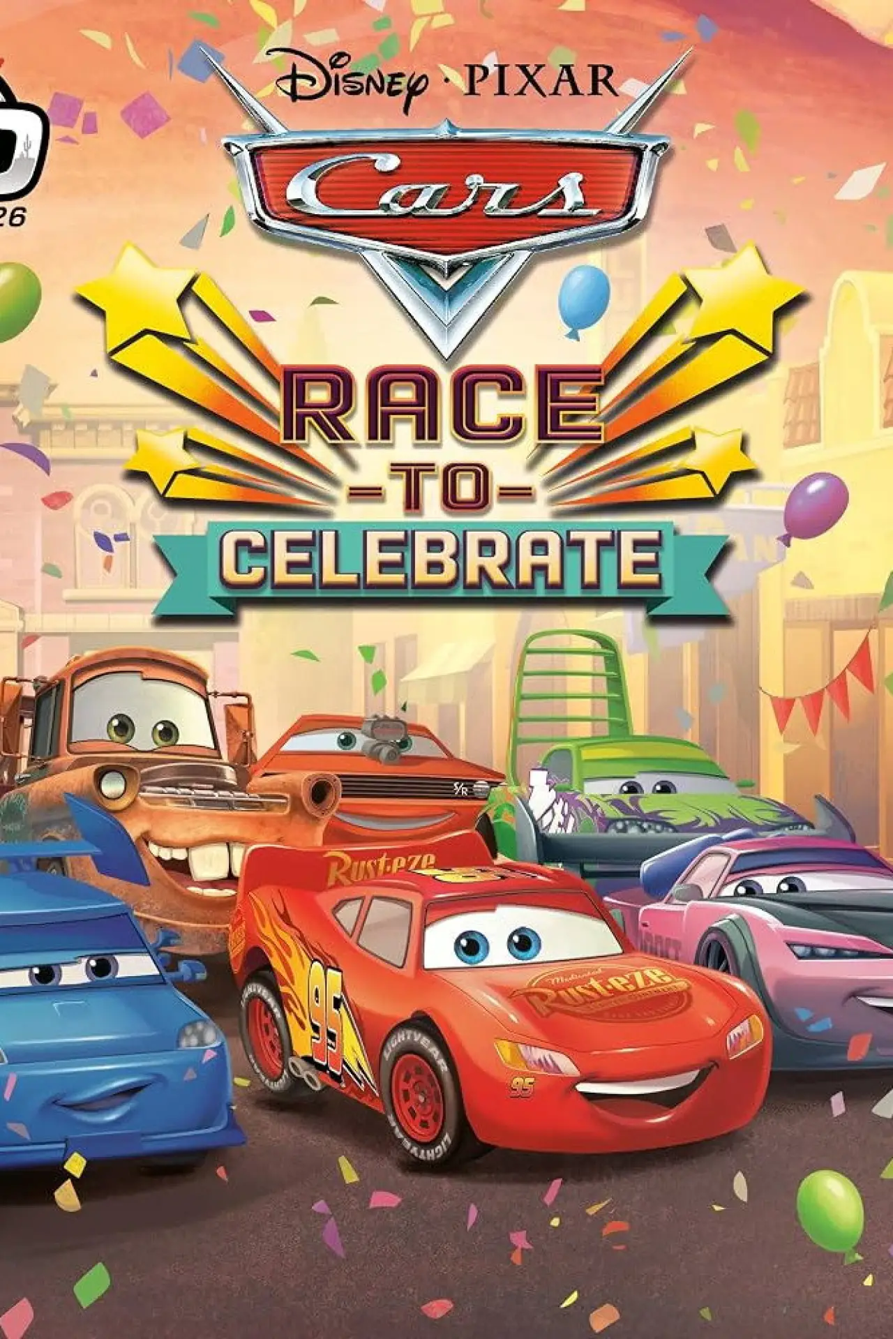 Movie poster "Disney Pixar Cars: Race to Celebrate"