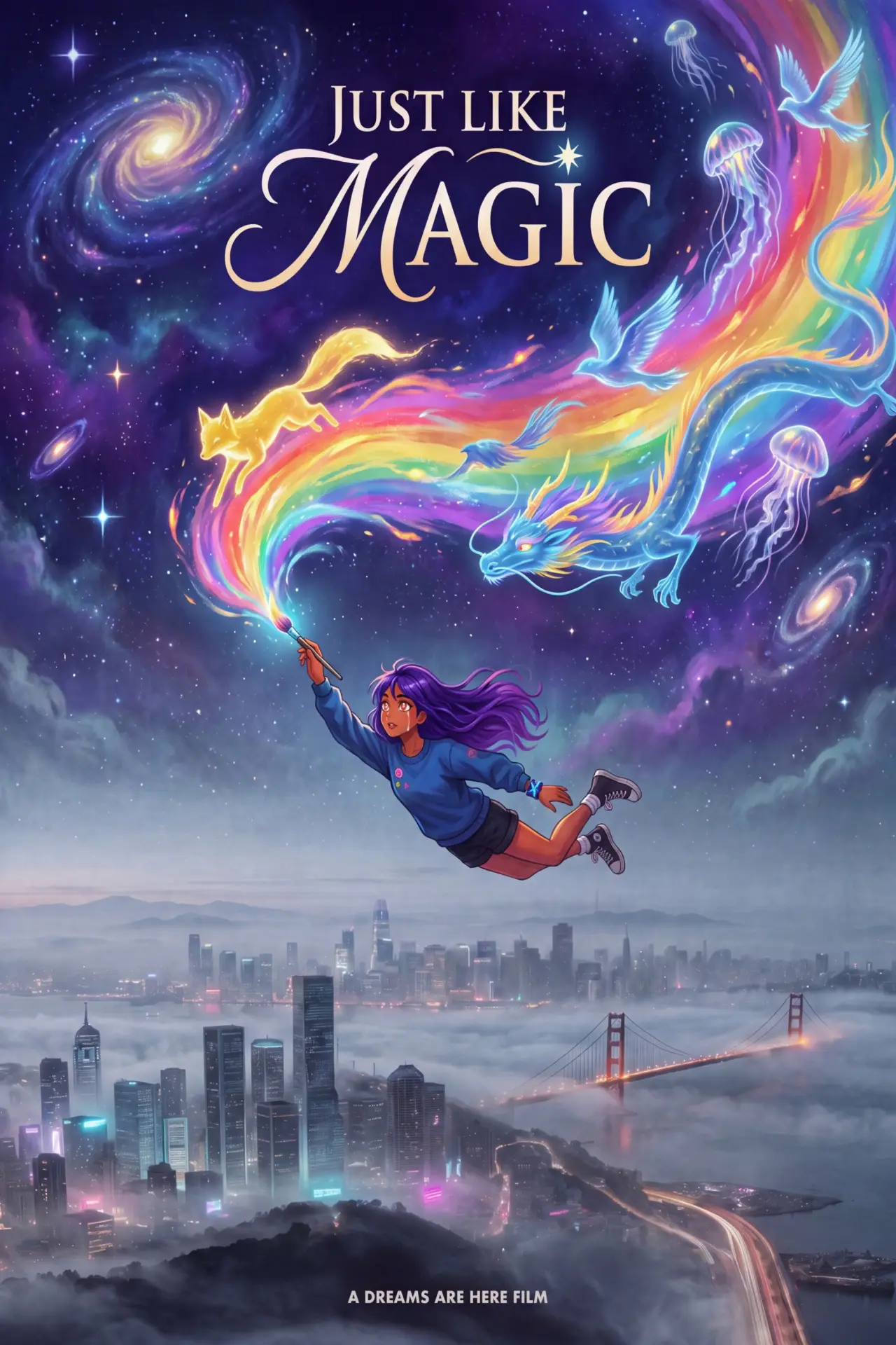 Movie poster "Just Like Magic"