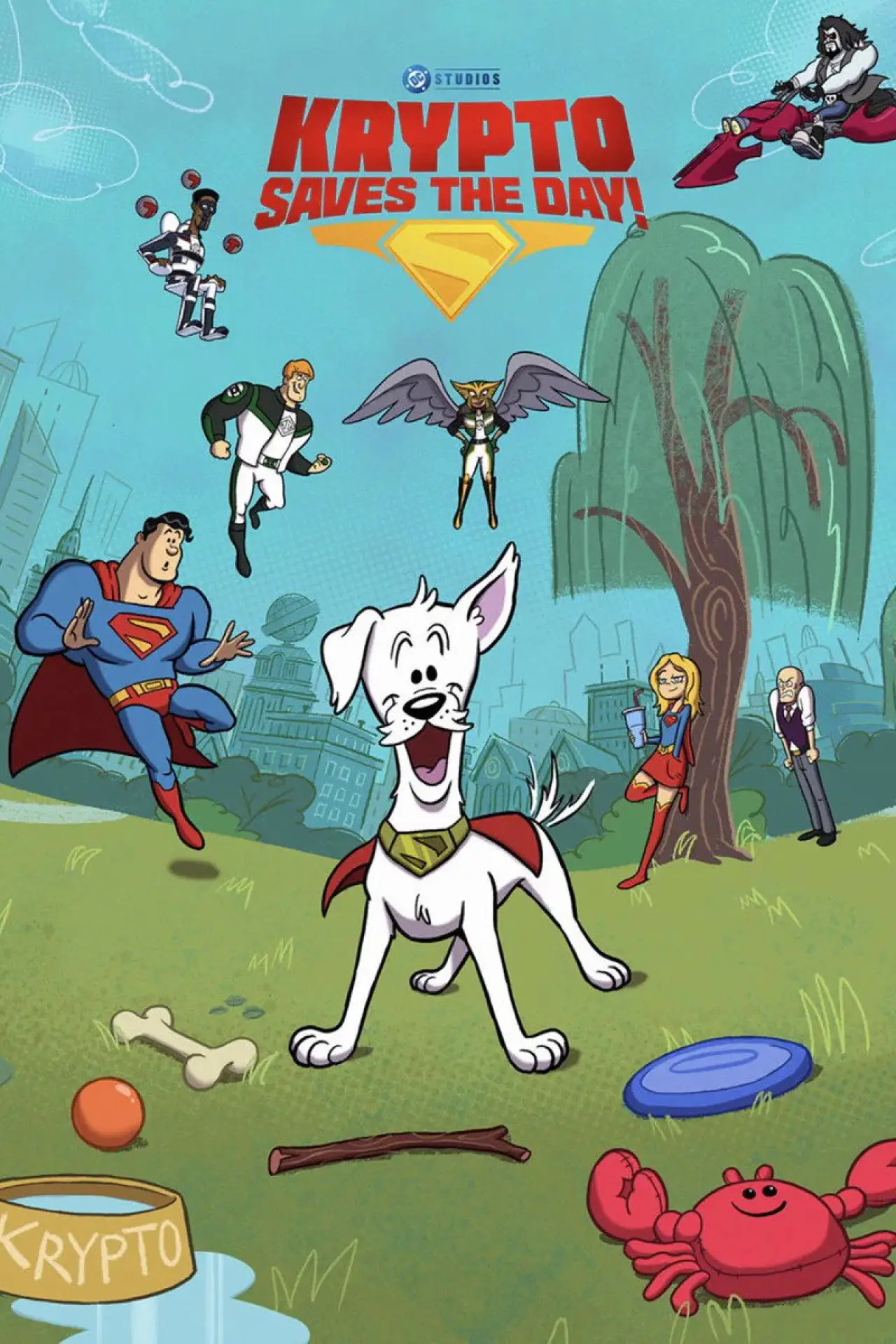 Movie poster "Krypto Saves the Day!: Space Busted"