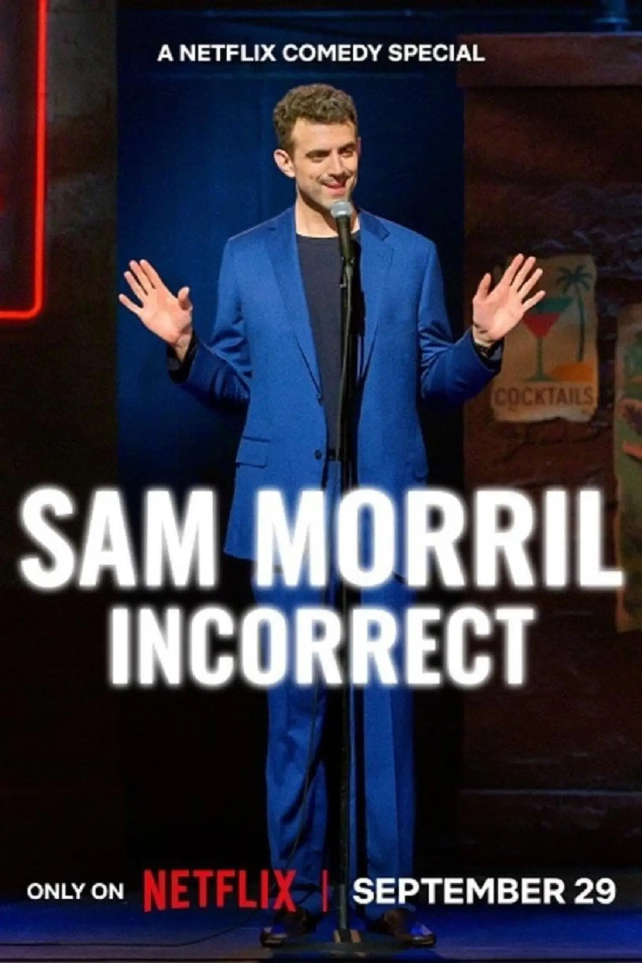 Movie poster "Sam Morril: Incorrect"