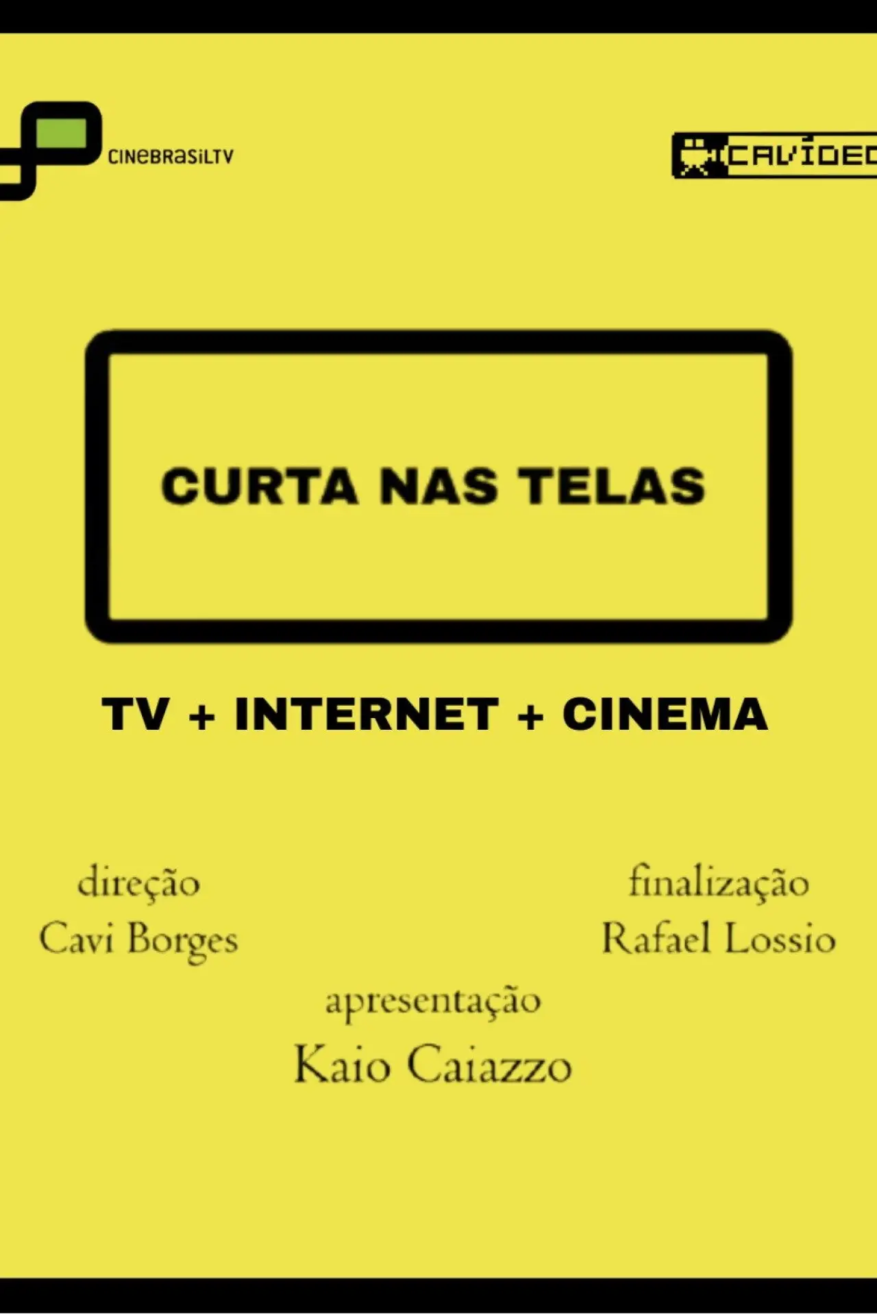 Movie poster "Curta Nas Telas - "Diante do Espelho" de Walter Lima Jr"