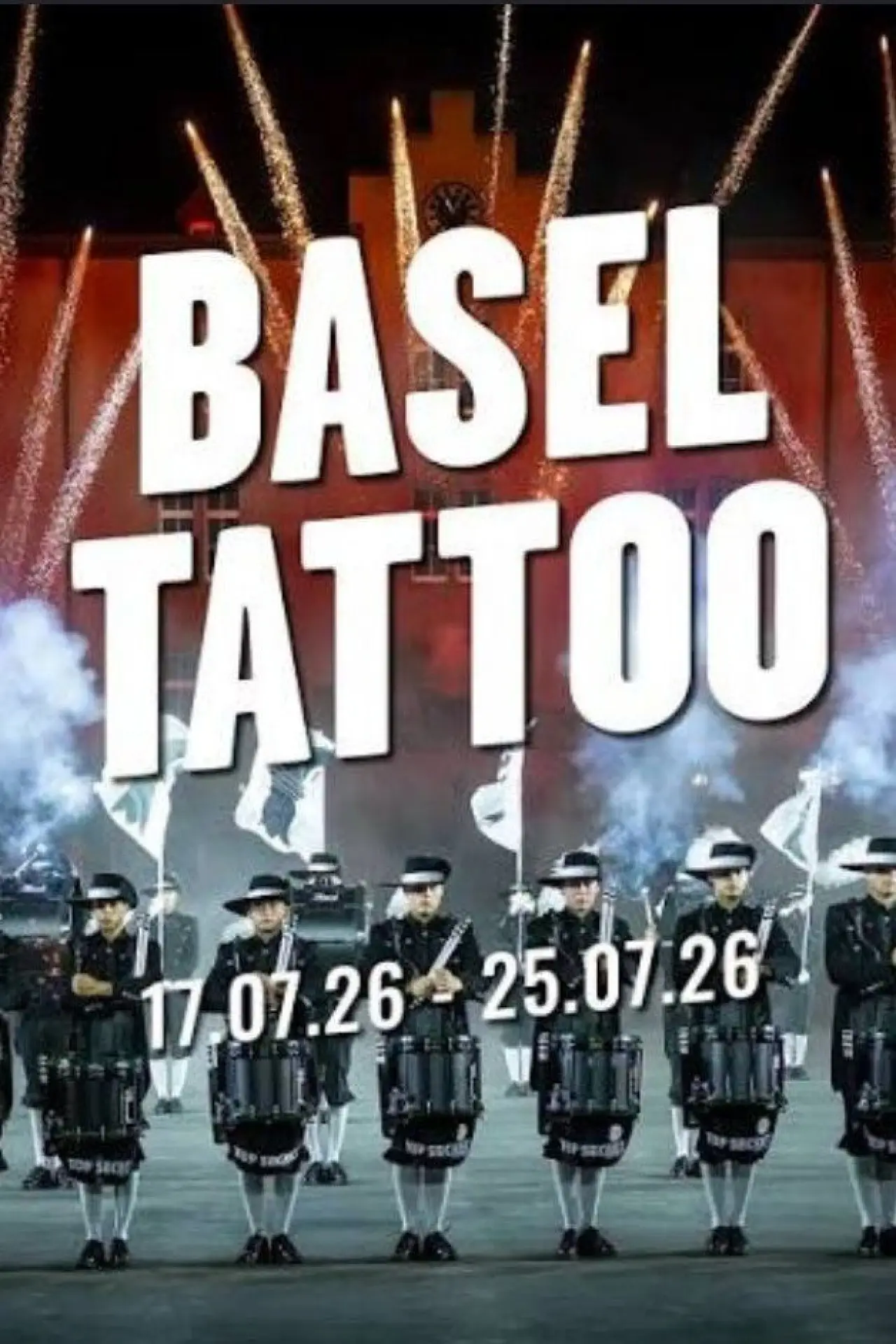 Movie poster "Basel Tattoo 2026"