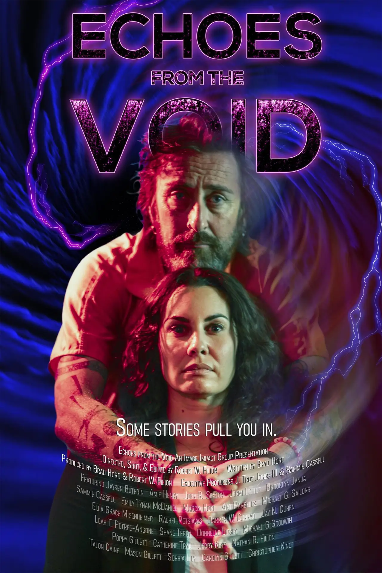 Movie poster "Echoes from the Void"