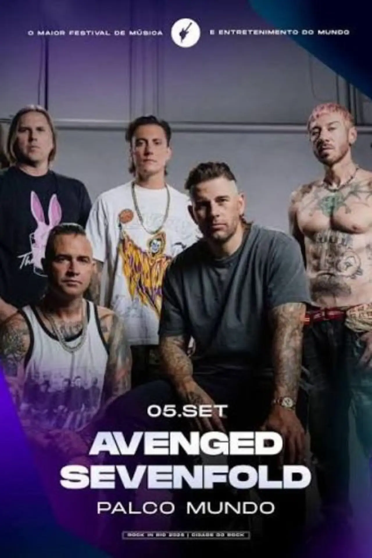 Movie poster "Avenged Sevenfold - Rock in Rio 2026"