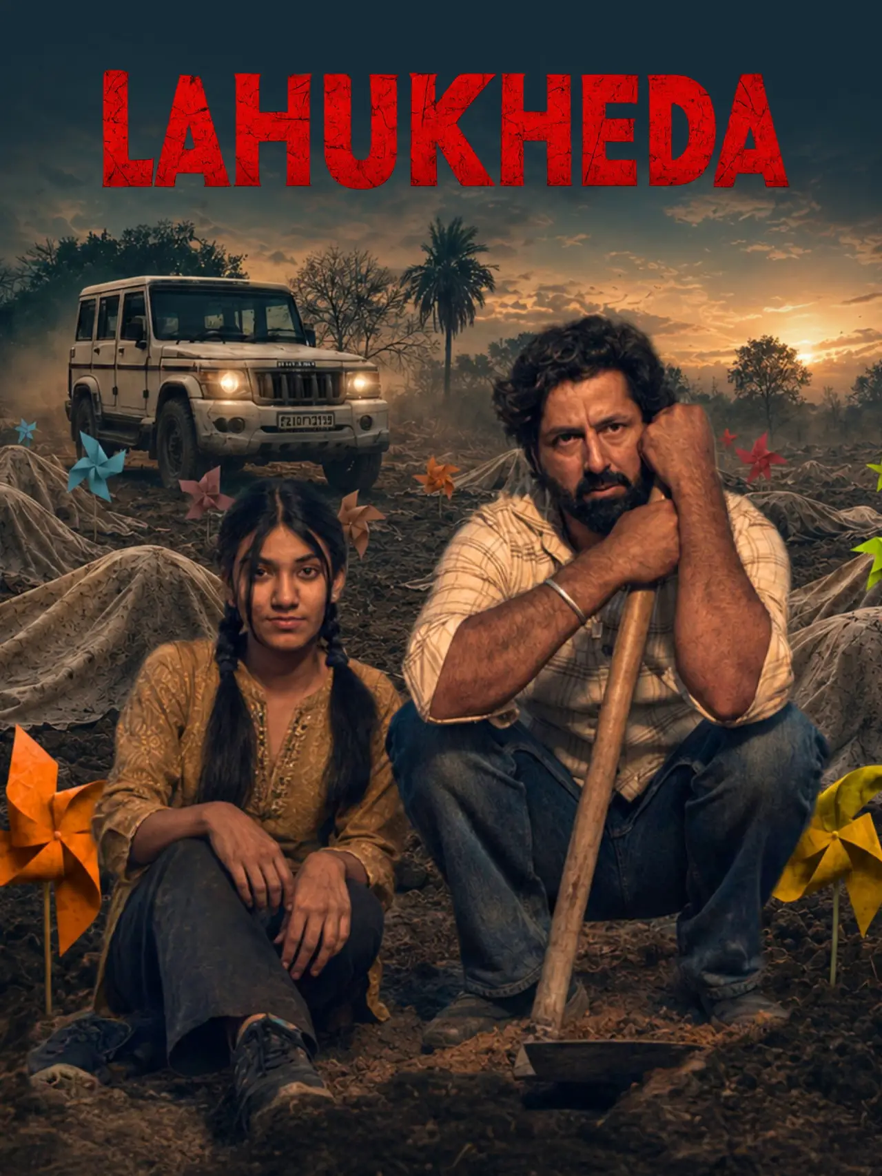 Movie poster "Lahukheda"